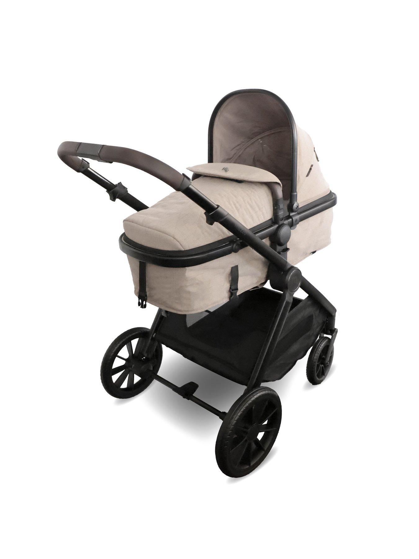 Image 2 of 8 of My Babiie MB220 3-in-1 Travel System with R129 Car Seat - Mink