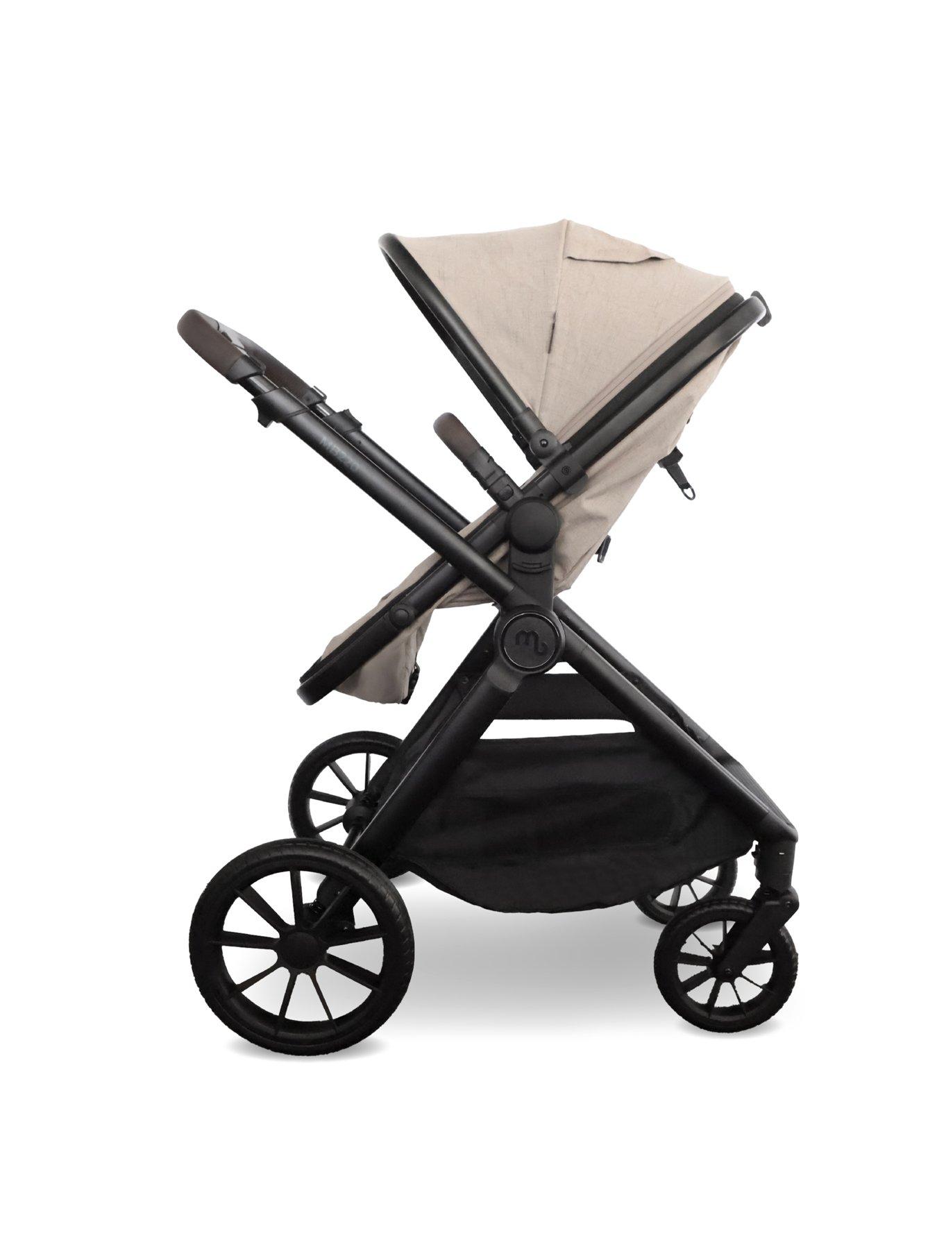 Image 3 of 8 of My Babiie MB220 3-in-1 Travel System with R129 Car Seat - Mink