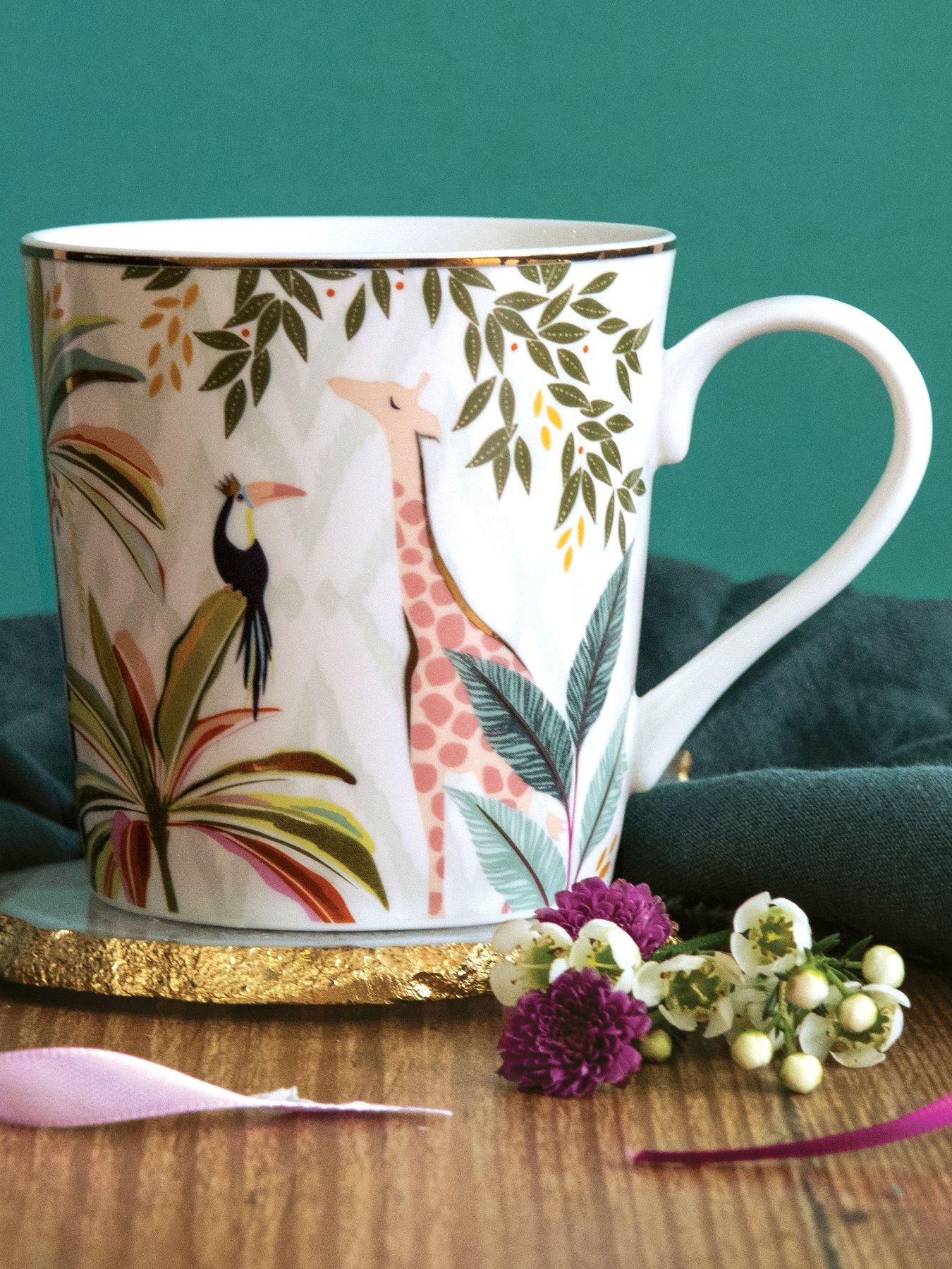 Sara Miller Palm Garden Mug