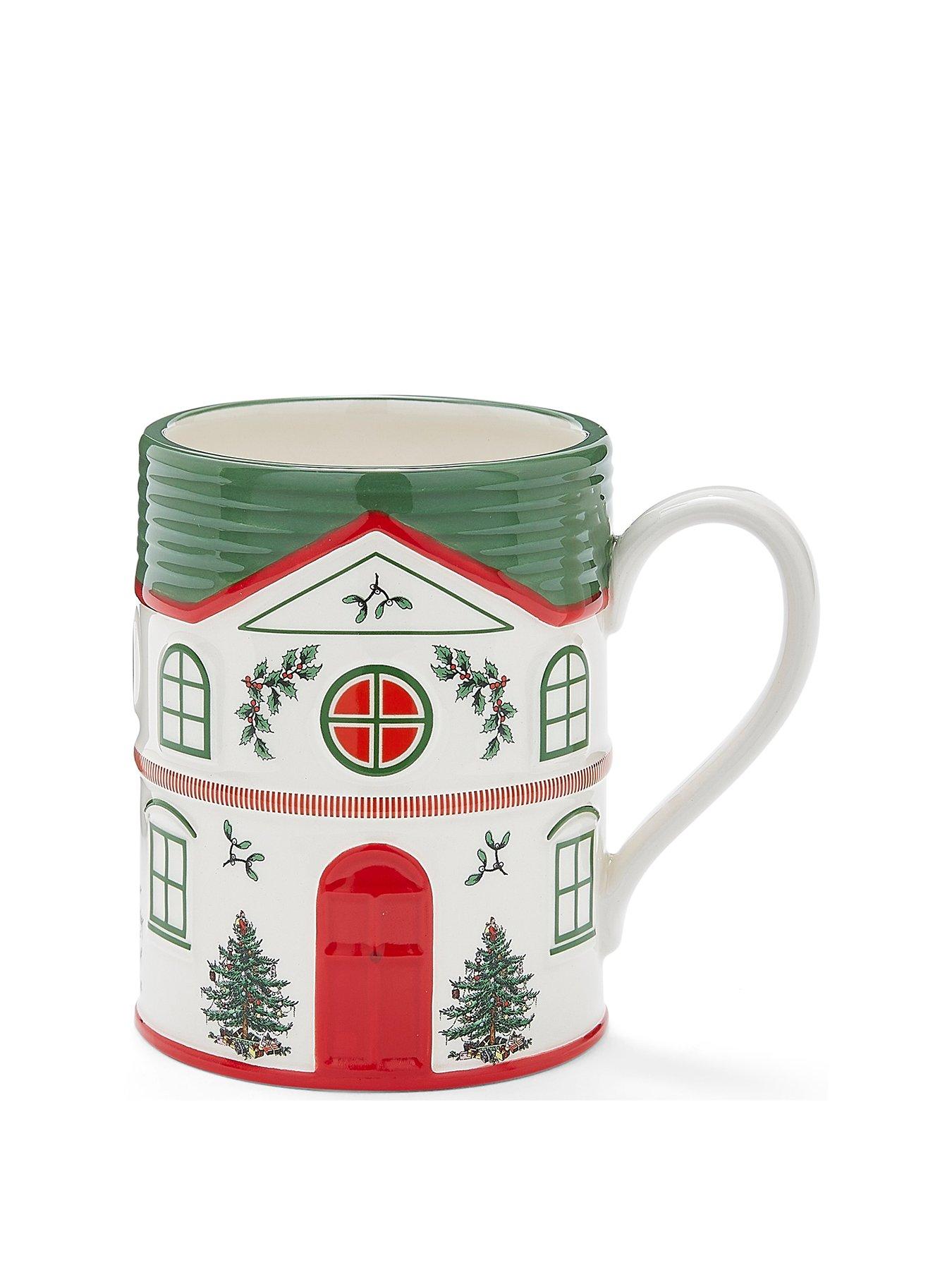 Image 2 of 2 of Spode Christmas Village Mug - Green
