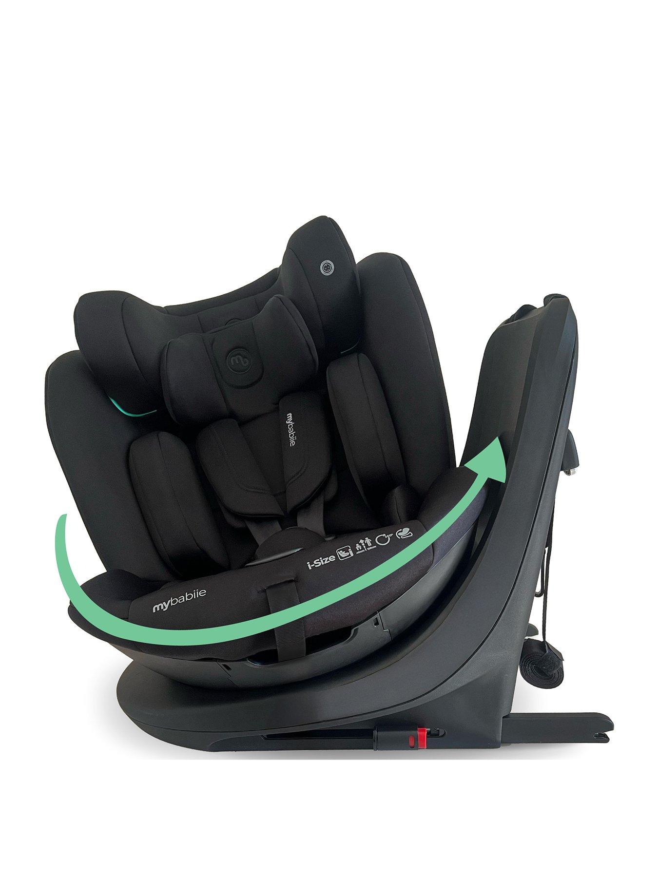 undefined MBCS300 Easy Spin R129 Car Seat with Top Tether - Black