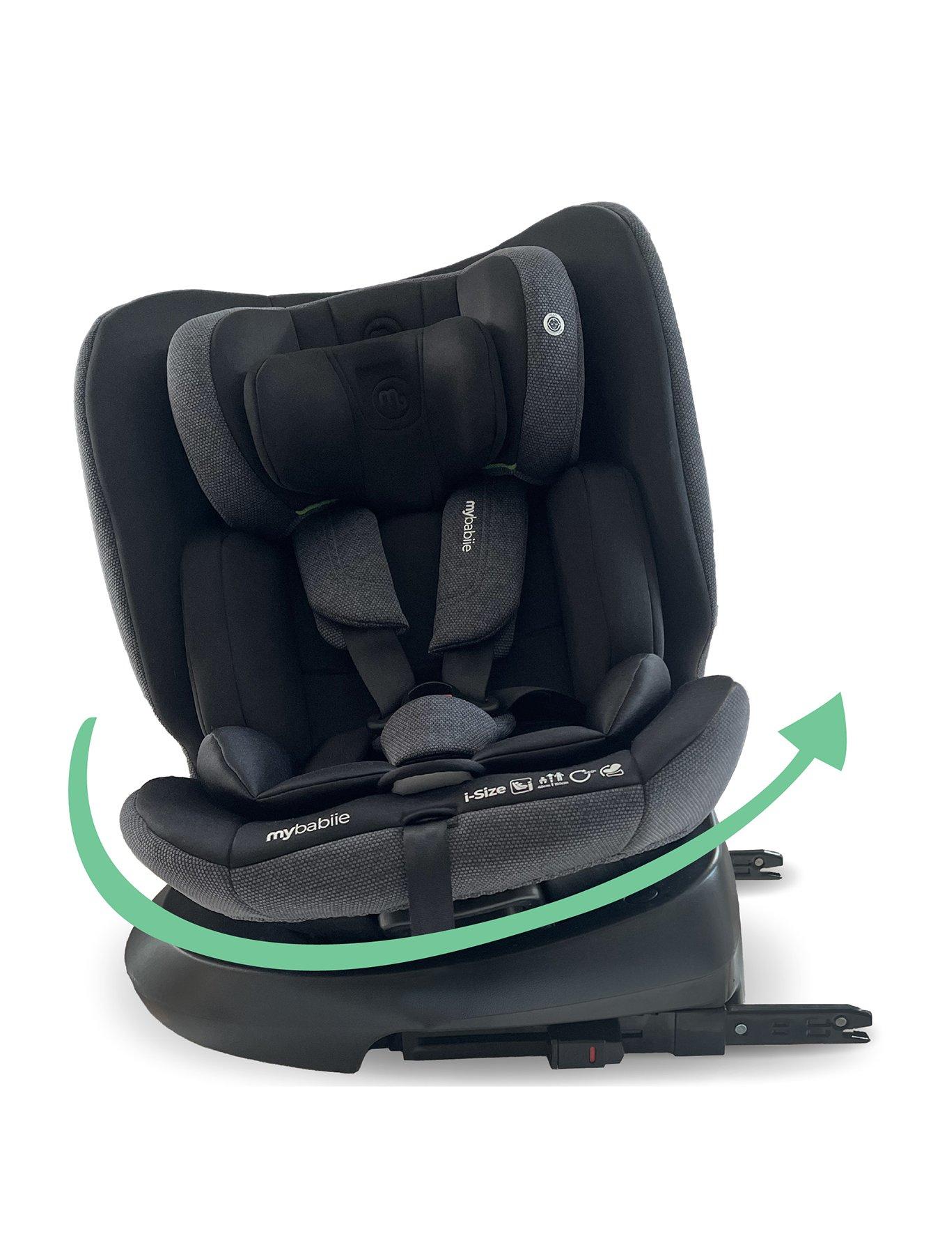 Image 1 of 7 of My Babiie MBCS200 Spin R129 Car Seat with Top Tether - Black