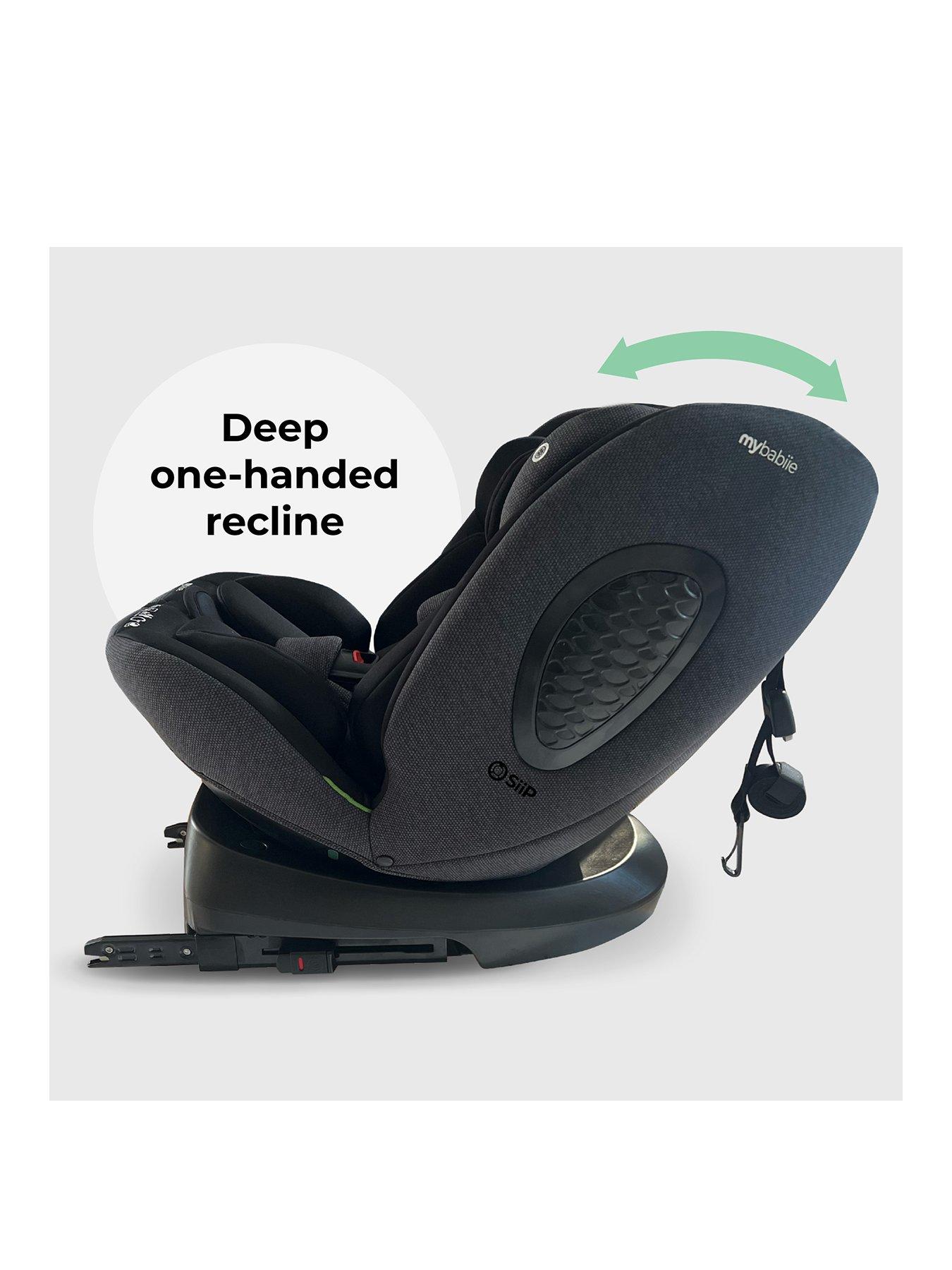 Image 3 of 7 of My Babiie MBCS200 Spin R129 Car Seat with Top Tether - Black