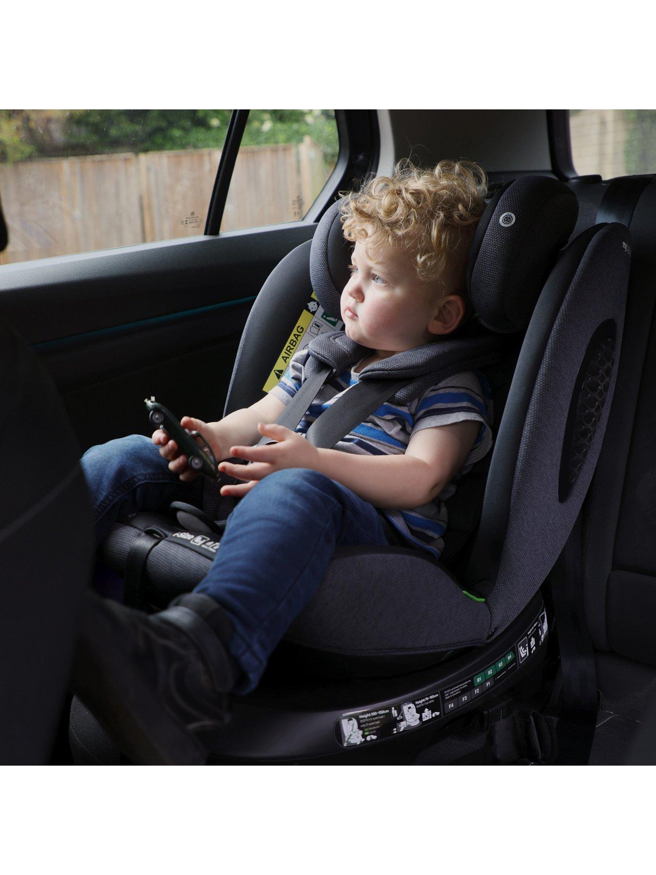 Image 6 of 7 of My Babiie MBCS200 Spin R129 Car Seat with Top Tether - Black