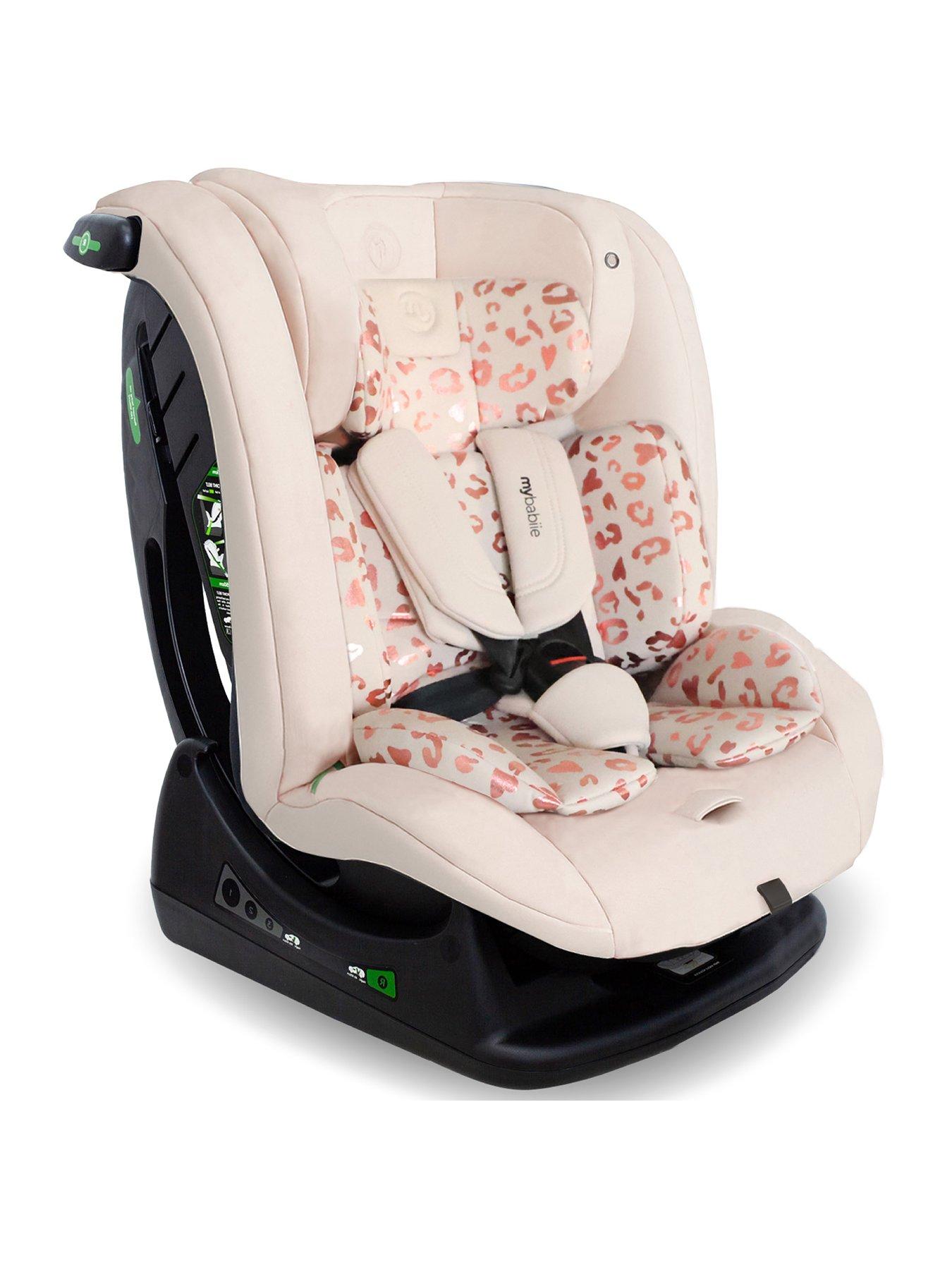 undefined My Babiie MBCS100 2-in-1 Convertible R129 Car Seat - Pink Leopard