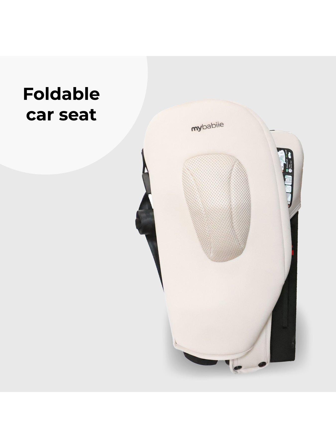 Image 5 of 8 of My Babiie MBCS80 Toddler to Booster Foldable R129 Car Seat with ISOFIX - Pink Leopard
