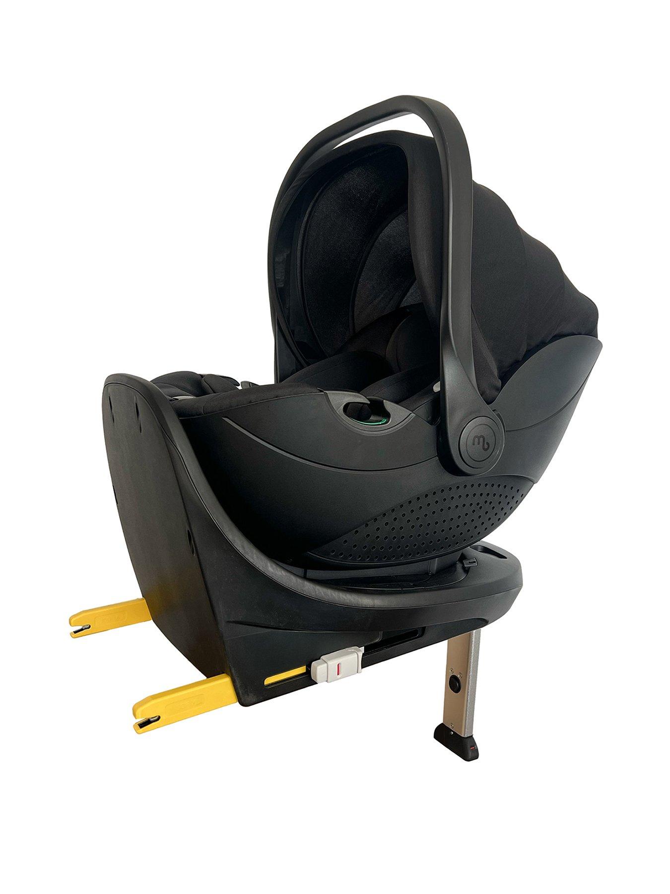 undefined My Babiie MBCS05 Rotating Infant Carrier Car Seat and Base - Black