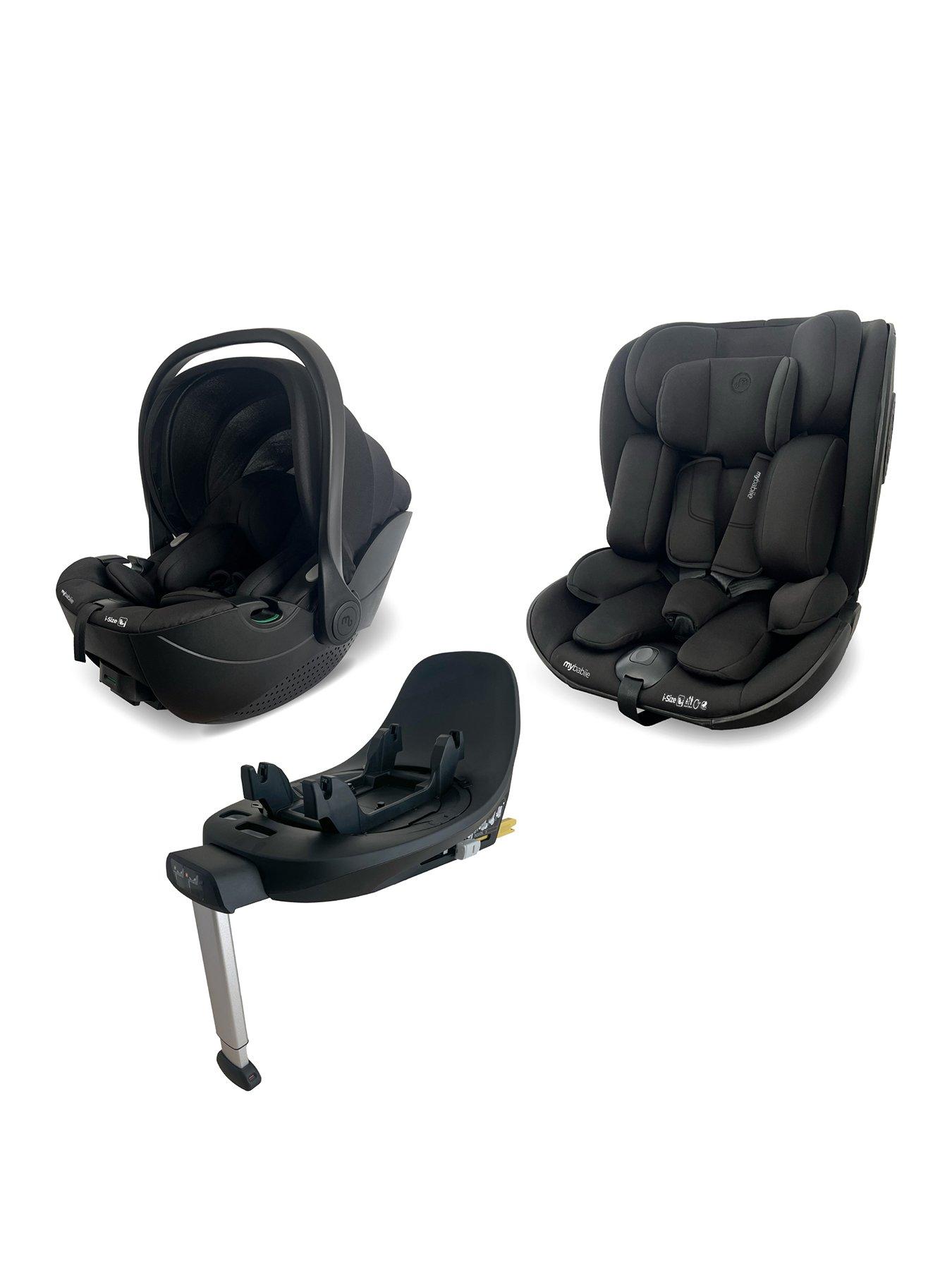 My Babiie MBCS05 Rotating Family Set with Base, Infant Carrier and Toddler Car Seat