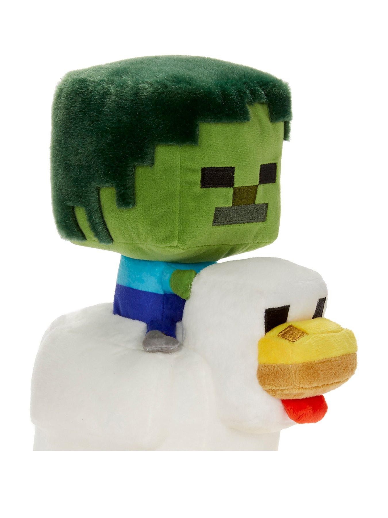 Minecraft Deluxe 8' Zombie Chicken Jockey Plush