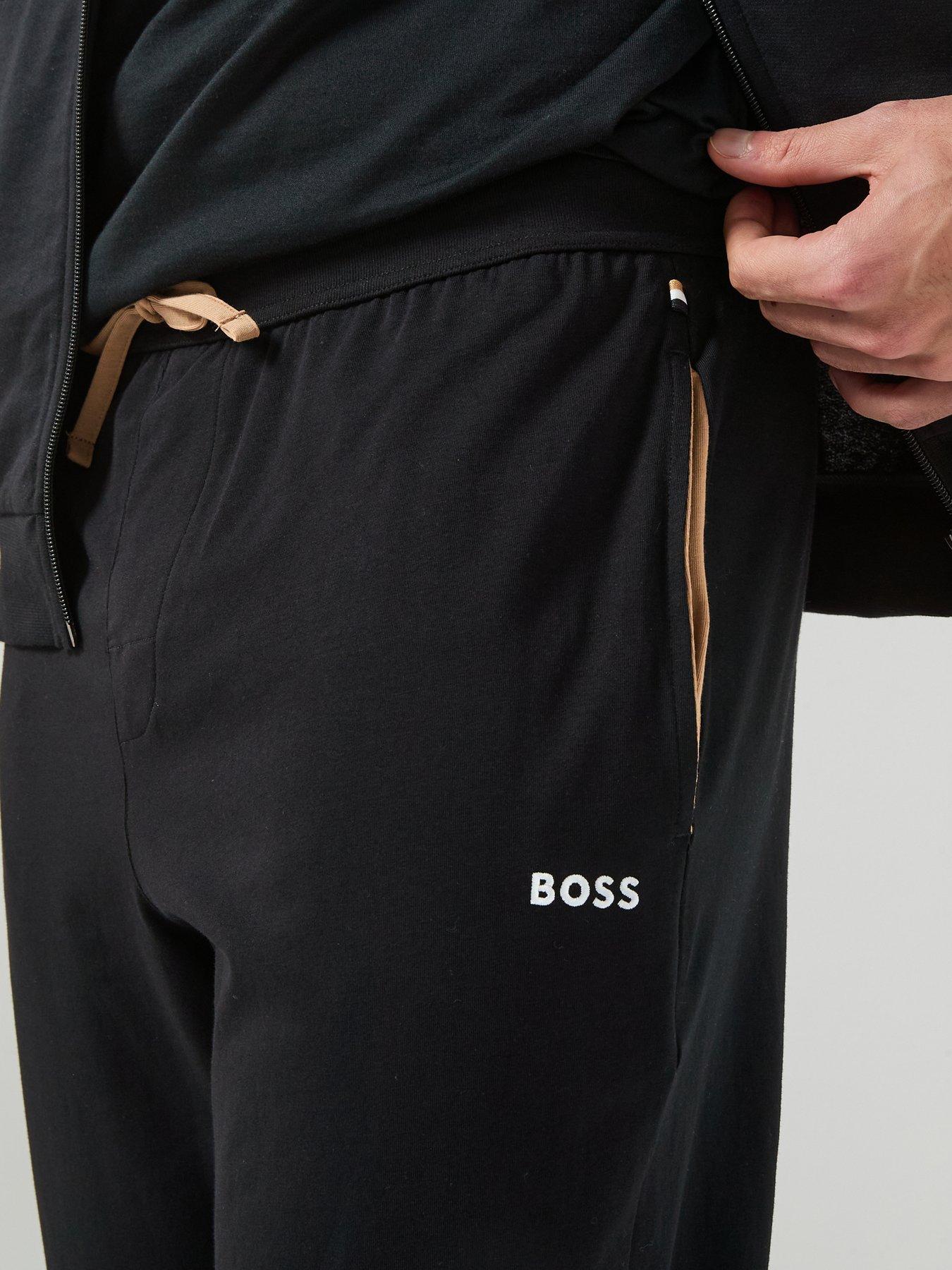 Image 4 of 5 of BOSS Mix &amp; Match Loungewear Pants - Black