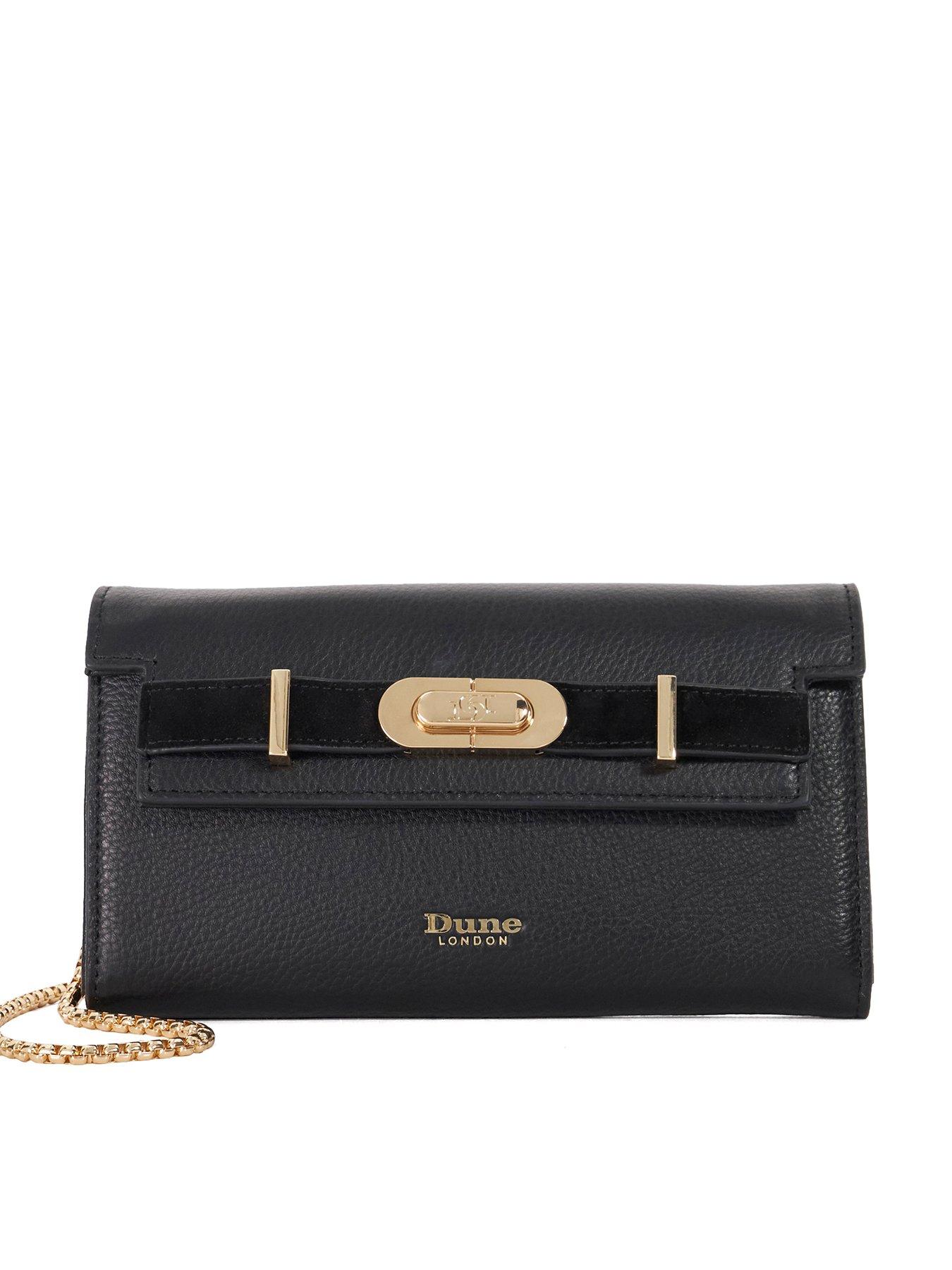 Dune London Showmance Clutch Purse - Black