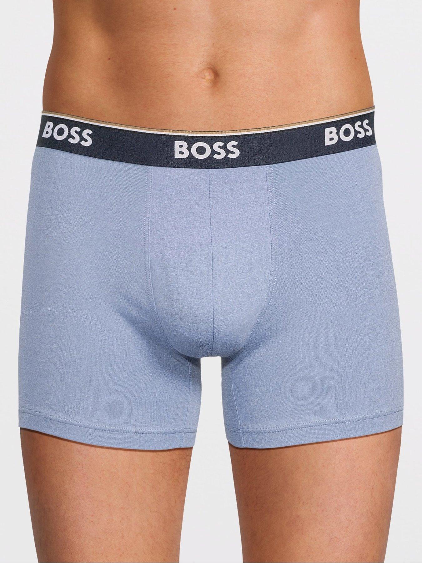  image of boss-3-pack-power-design-boxer-briefs-blue
