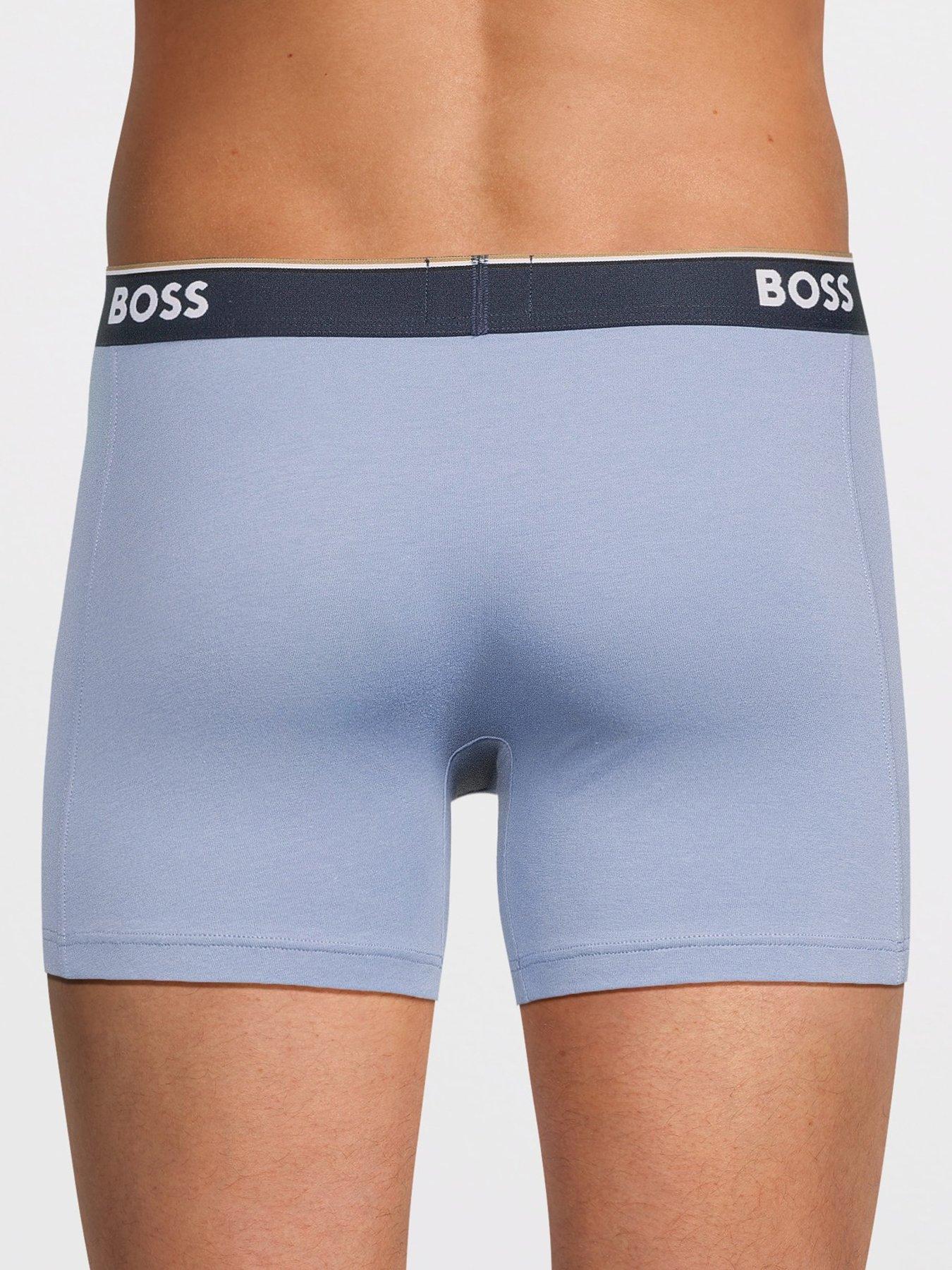  image of boss-3-pack-power-design-boxer-briefs-blue