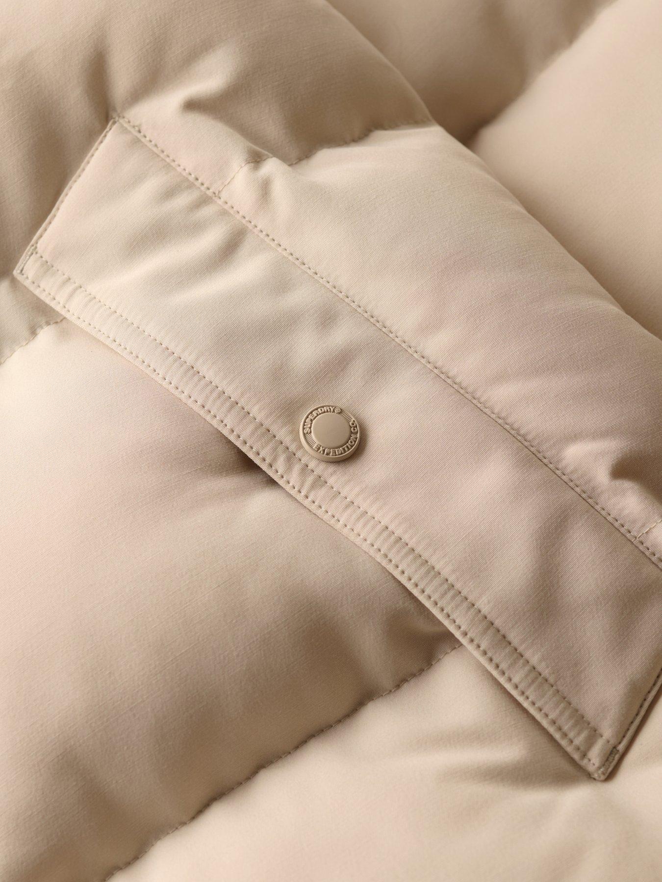  image of superdry-everest-5-baffle-puffer-jacket-cream