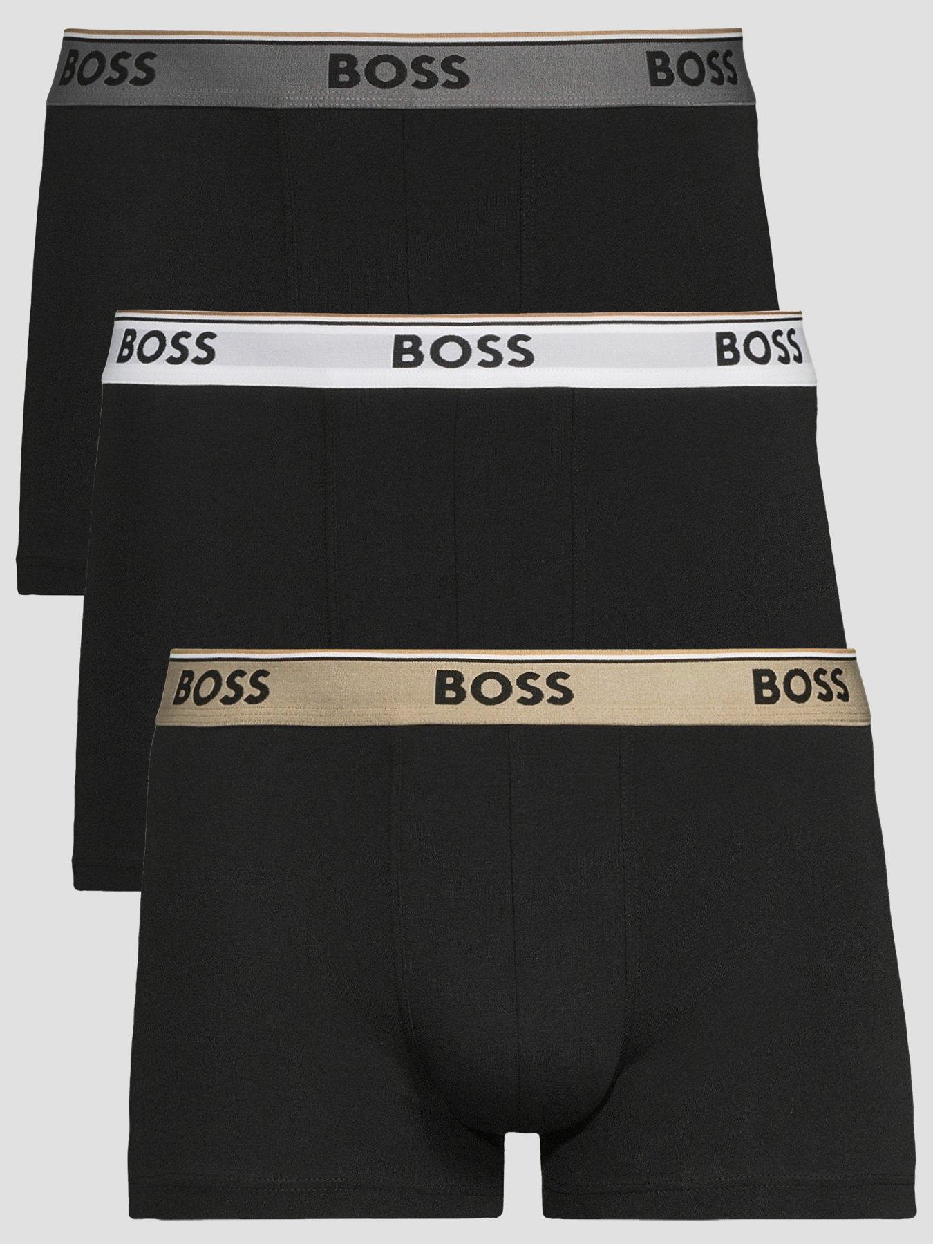 BOSS 3 Pack Power Trunks - Black