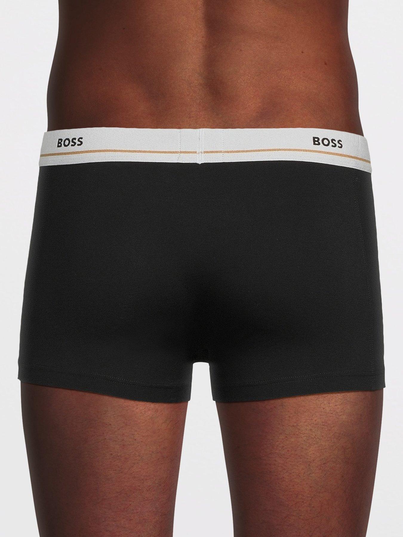 image of boss-5-pack-essential-waistband-trunks-assorted