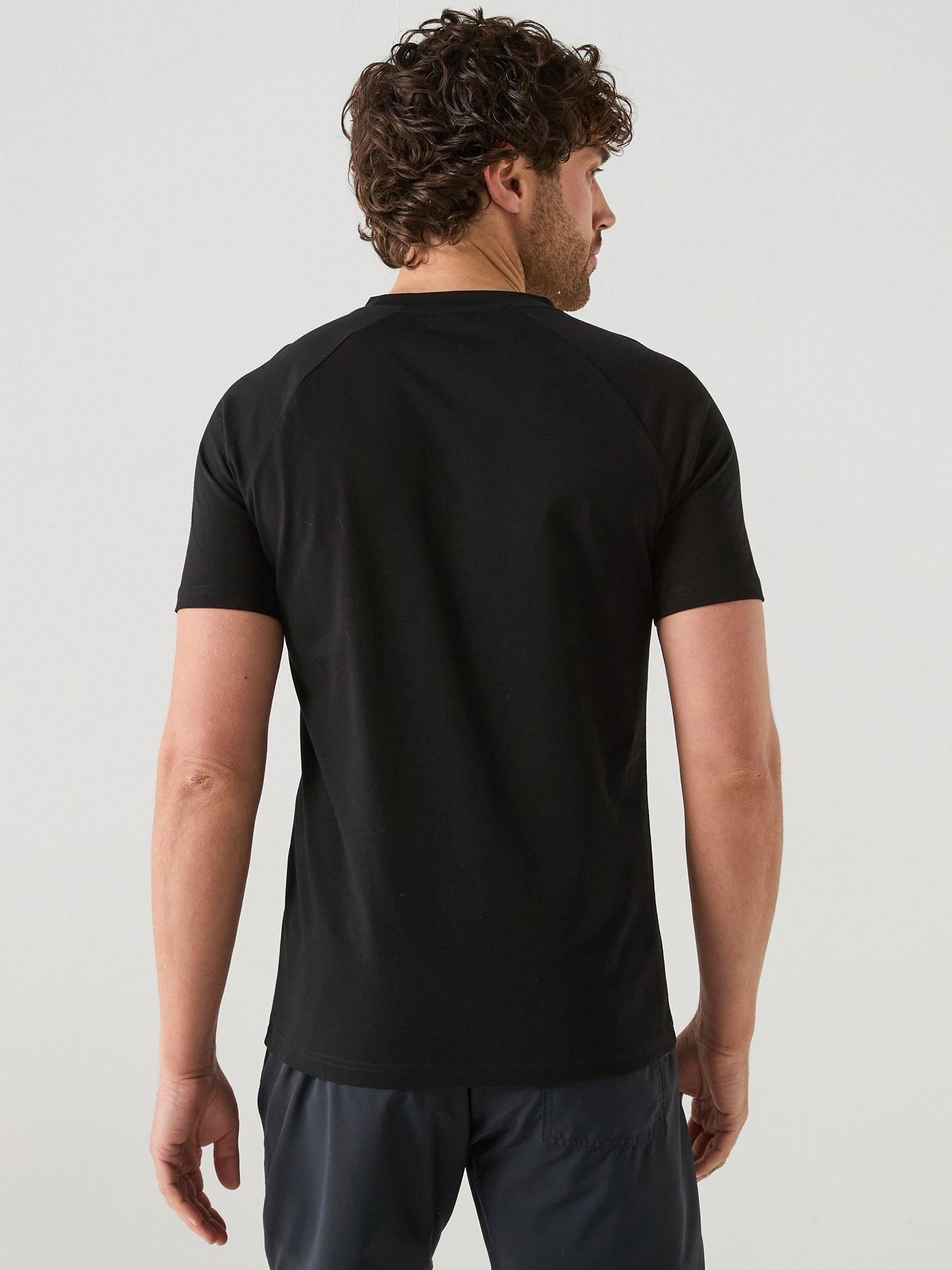 Image 2 of 5 of BOSS Bodywear&nbsp;Slim Fit Logo T-Shirt - Black
