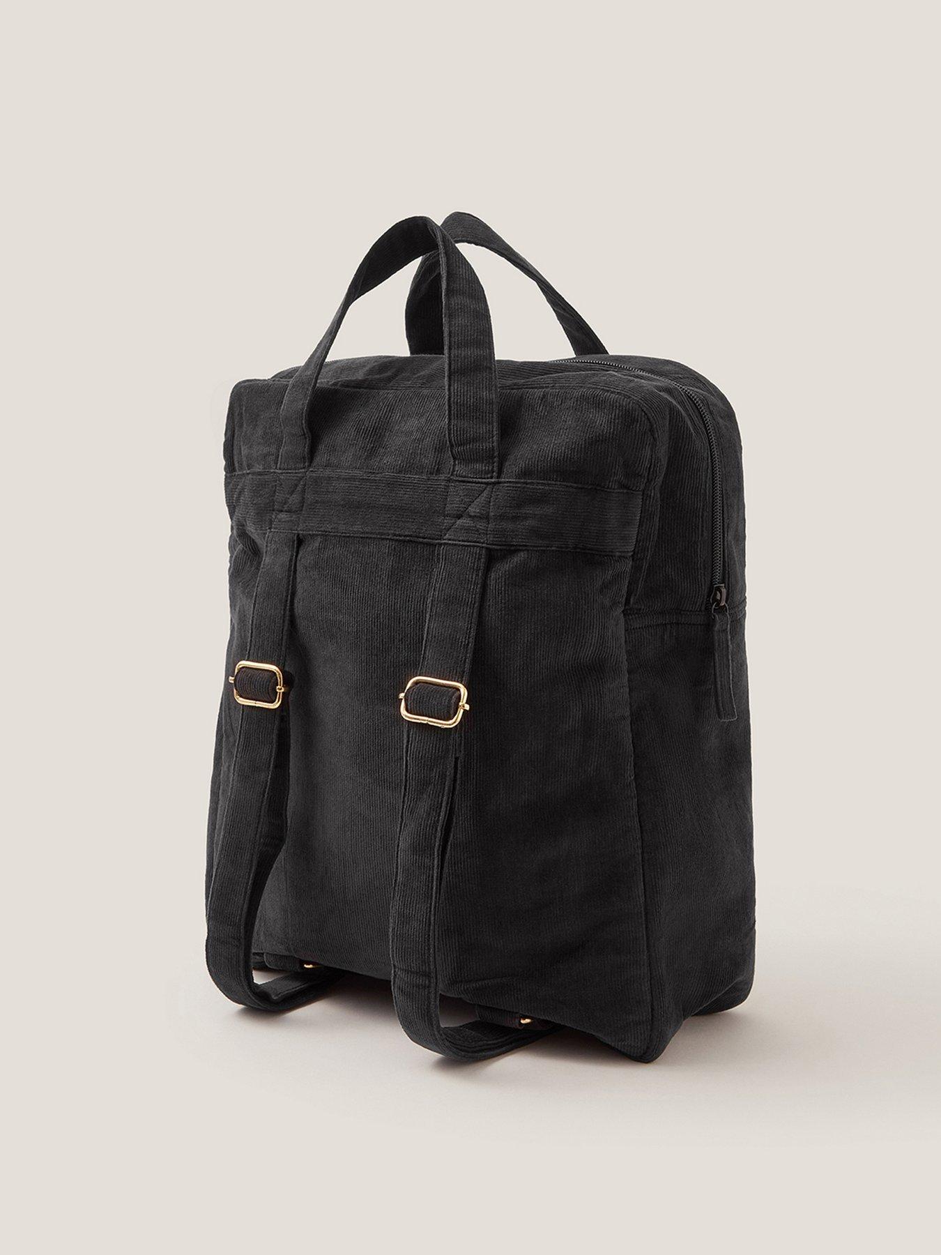 Image 2 of 4 of Monsoon Lily Floral Embroidered Backpack - Black