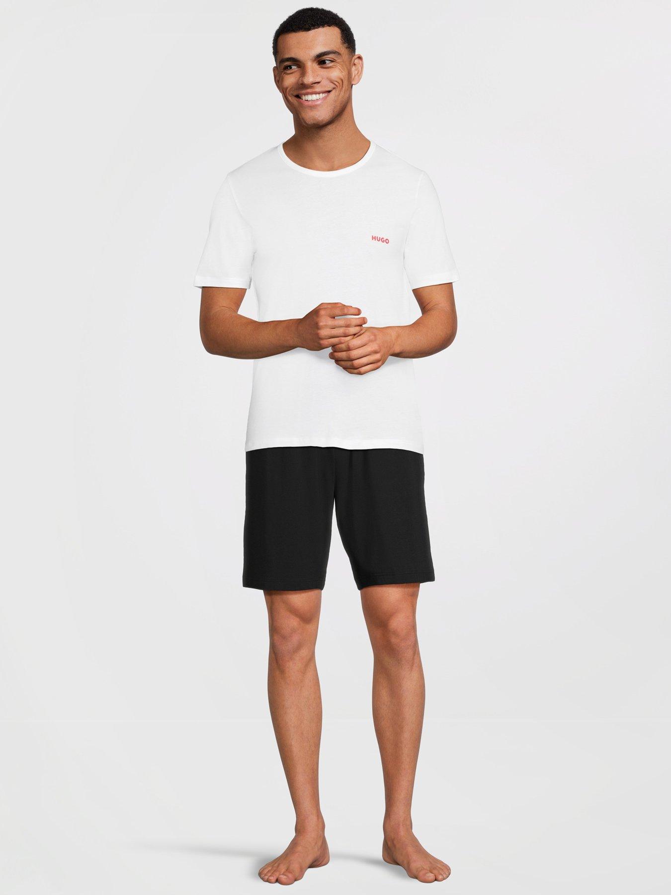 Image 4 of 6 of HUGO Bodywear Triplet 3 Pack Loungewear T-Shirts - Assorted