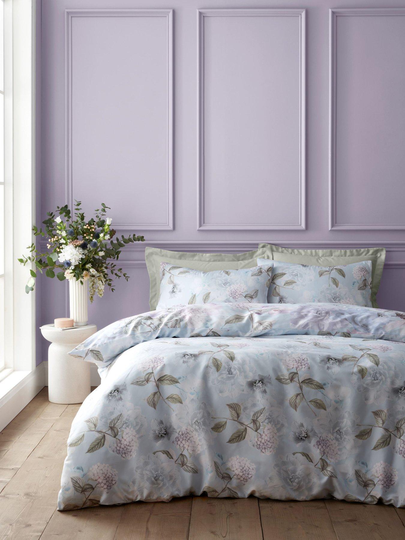 Image 3 of 6 of RHS X Catherine Lansfield Floral Serenity Duvet Set