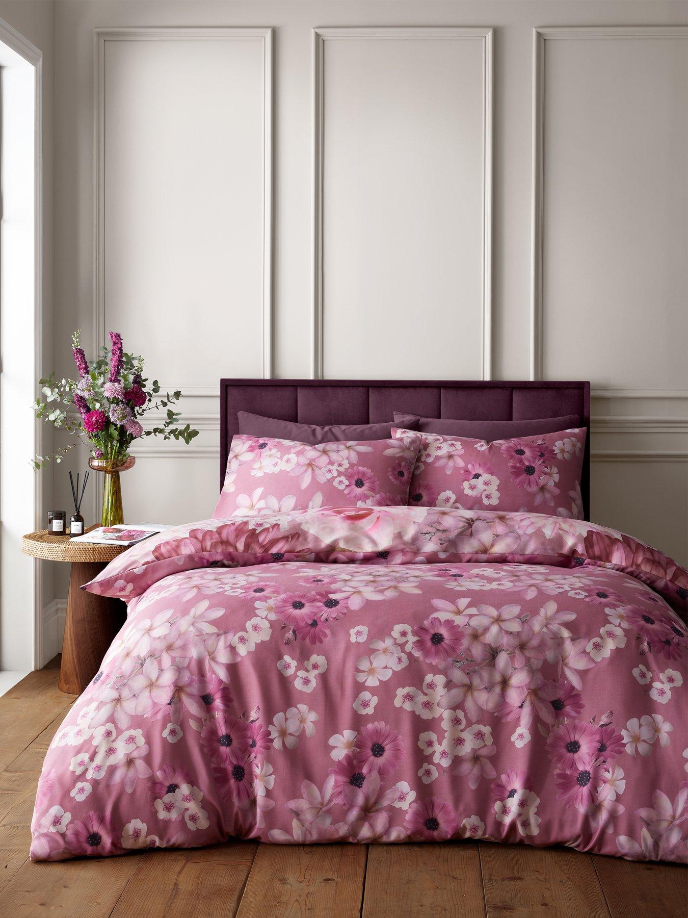 Image 3 of 5 of RHS X Catherine Lansfield Rosemoor Floral Duvet Set