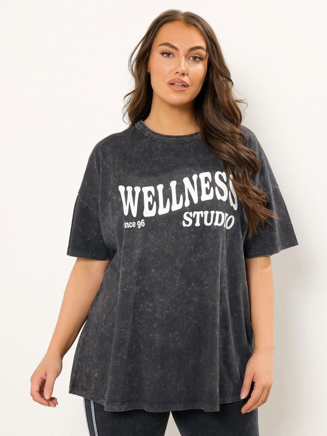 undefined Curve Wellness Studio T-Shirt - Black