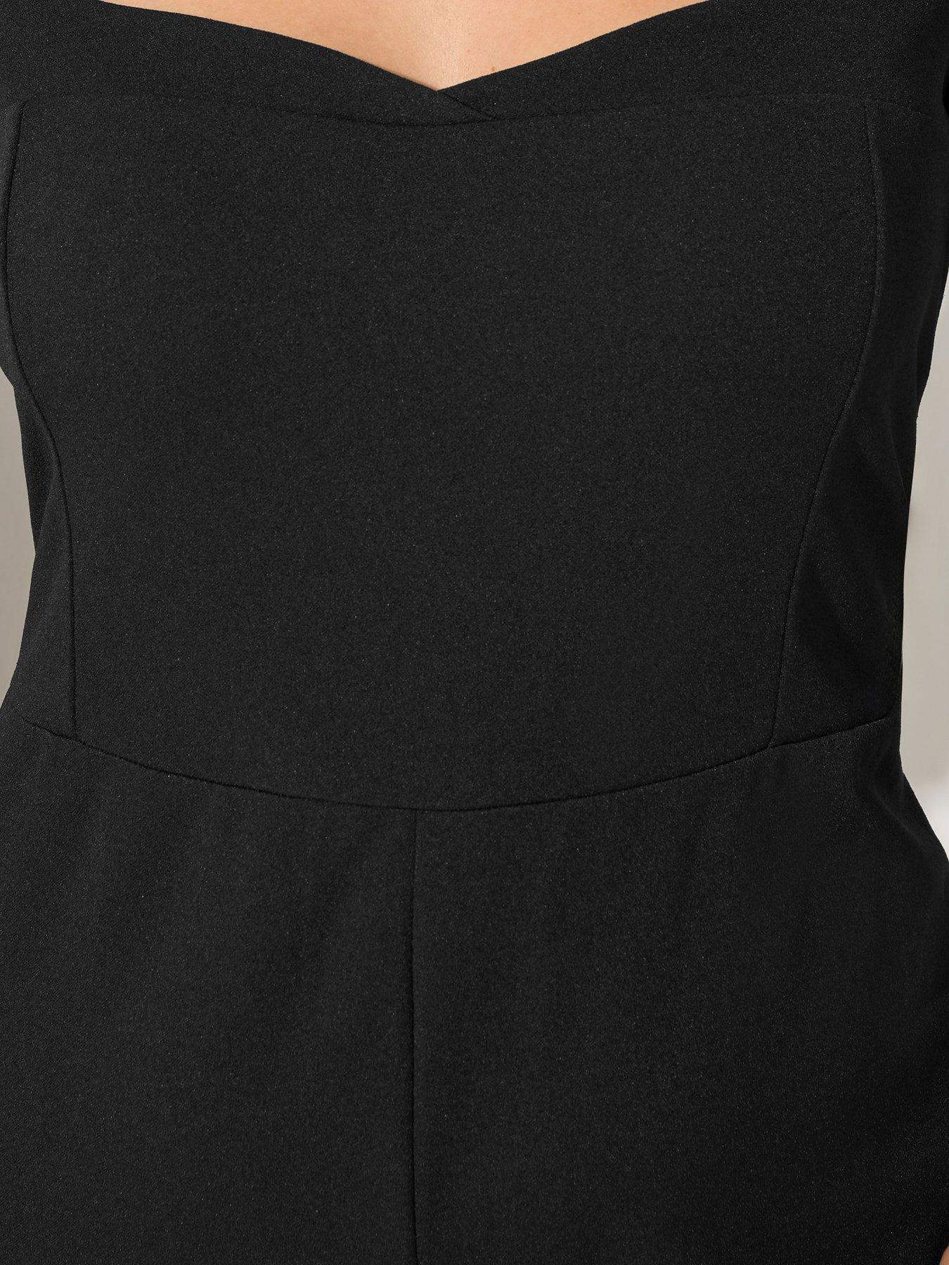  image of yours-curve-sweetheart-neck-jumpsuit-black