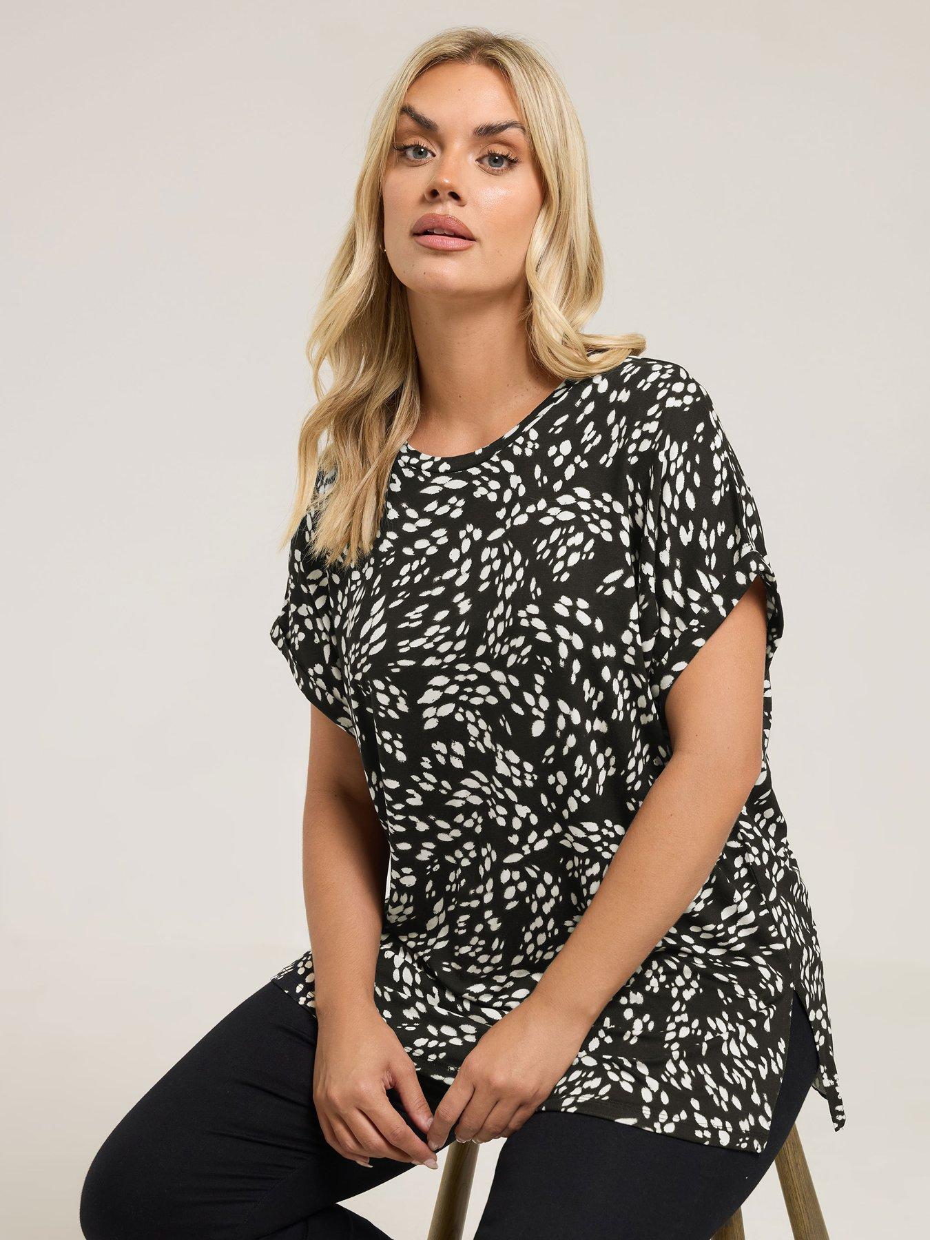 yours-curve-raglan-t-shirt-black