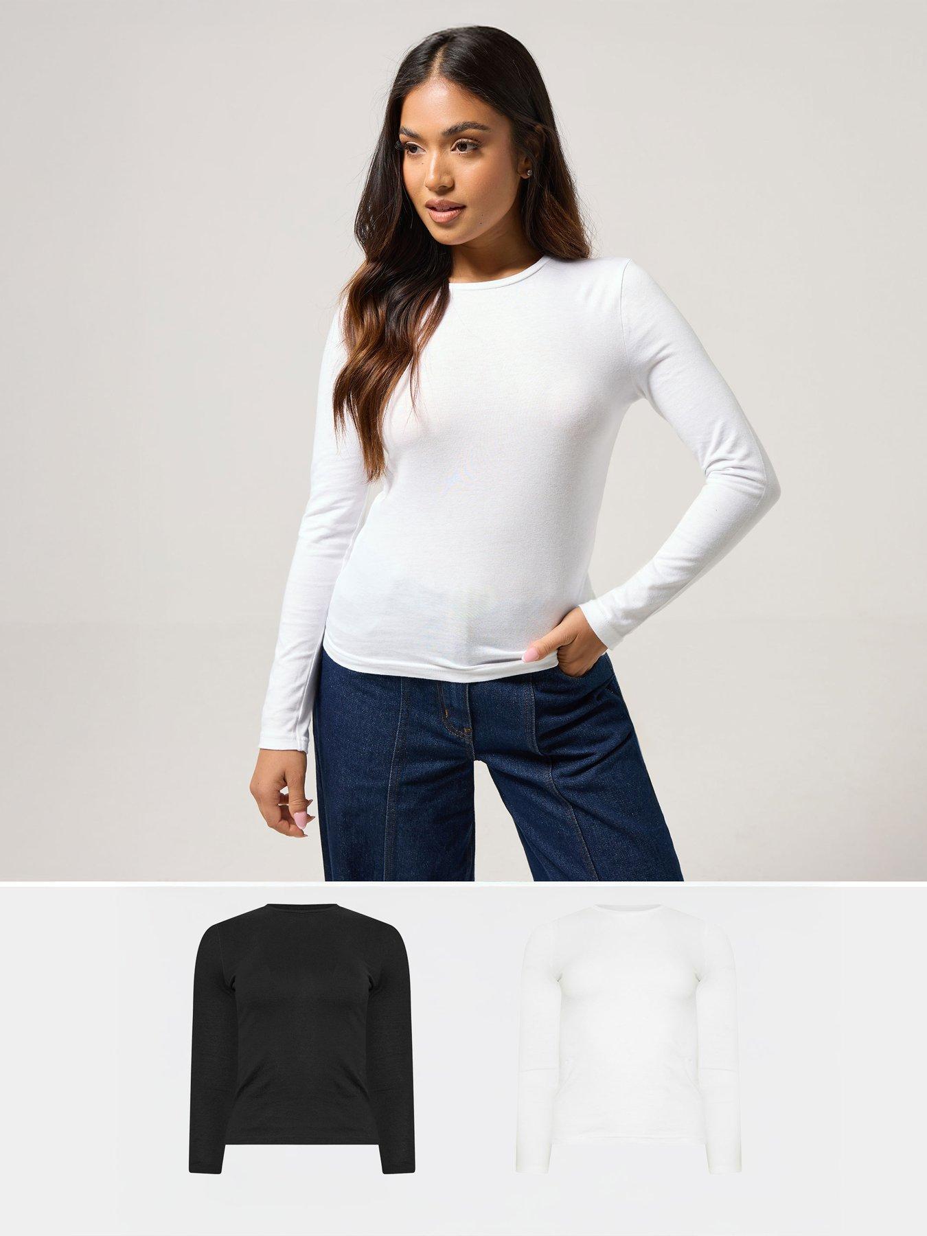 PixieGirl Petite 2 Pack Long Sleeve T-shirt
