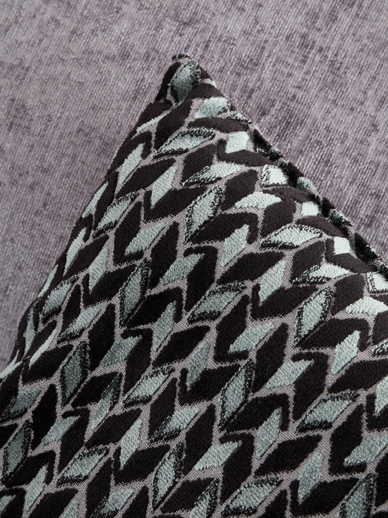 Image 6 of 7 of The Very Collection Narva Standard Fabric and Faux Leather&nbsp;Left Hand&nbsp;Corner Group Sofa - Made to Order in the UK