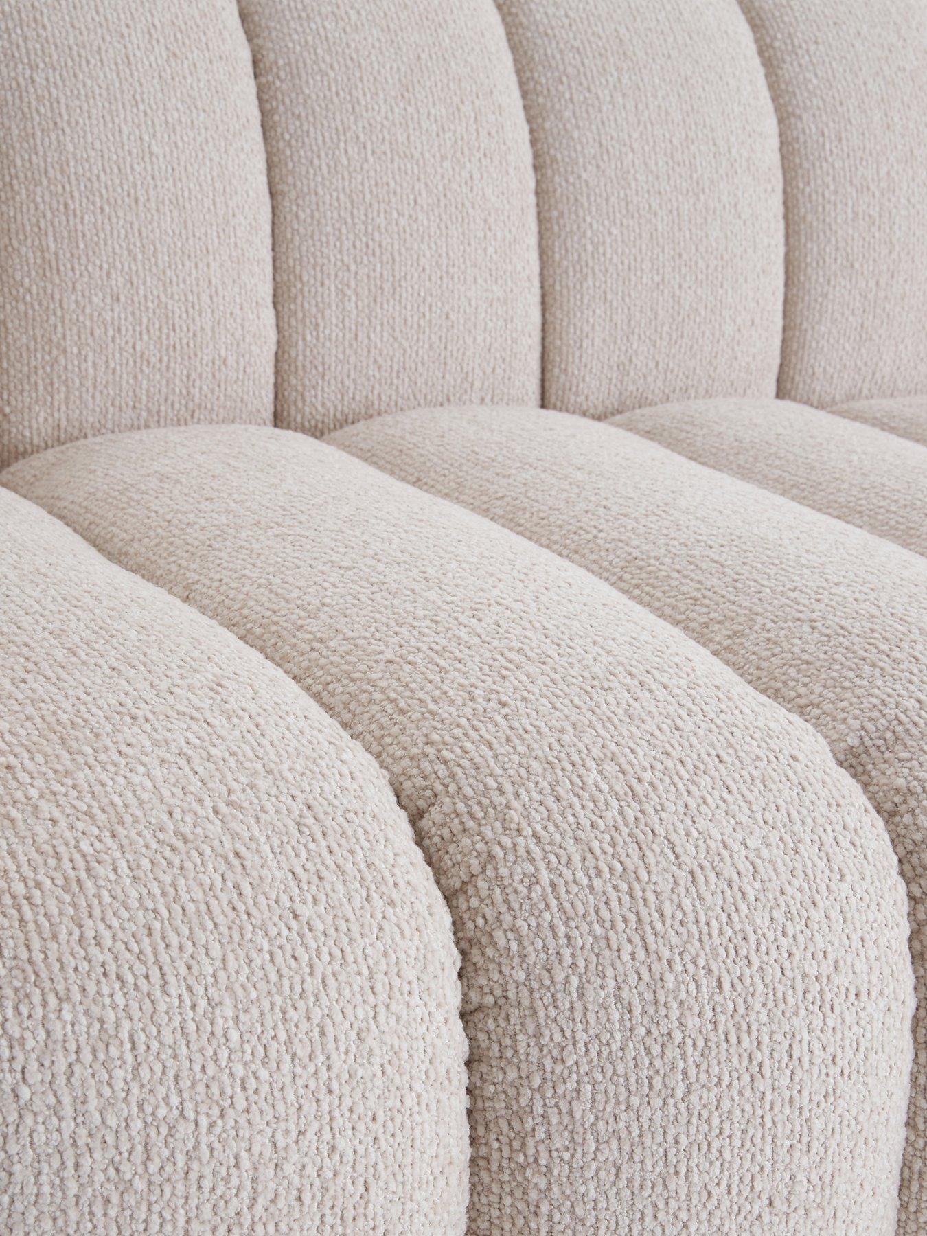 Image 4 of 7 of Michelle Keegan Home Mikah 3 Seater Fabric Sofa