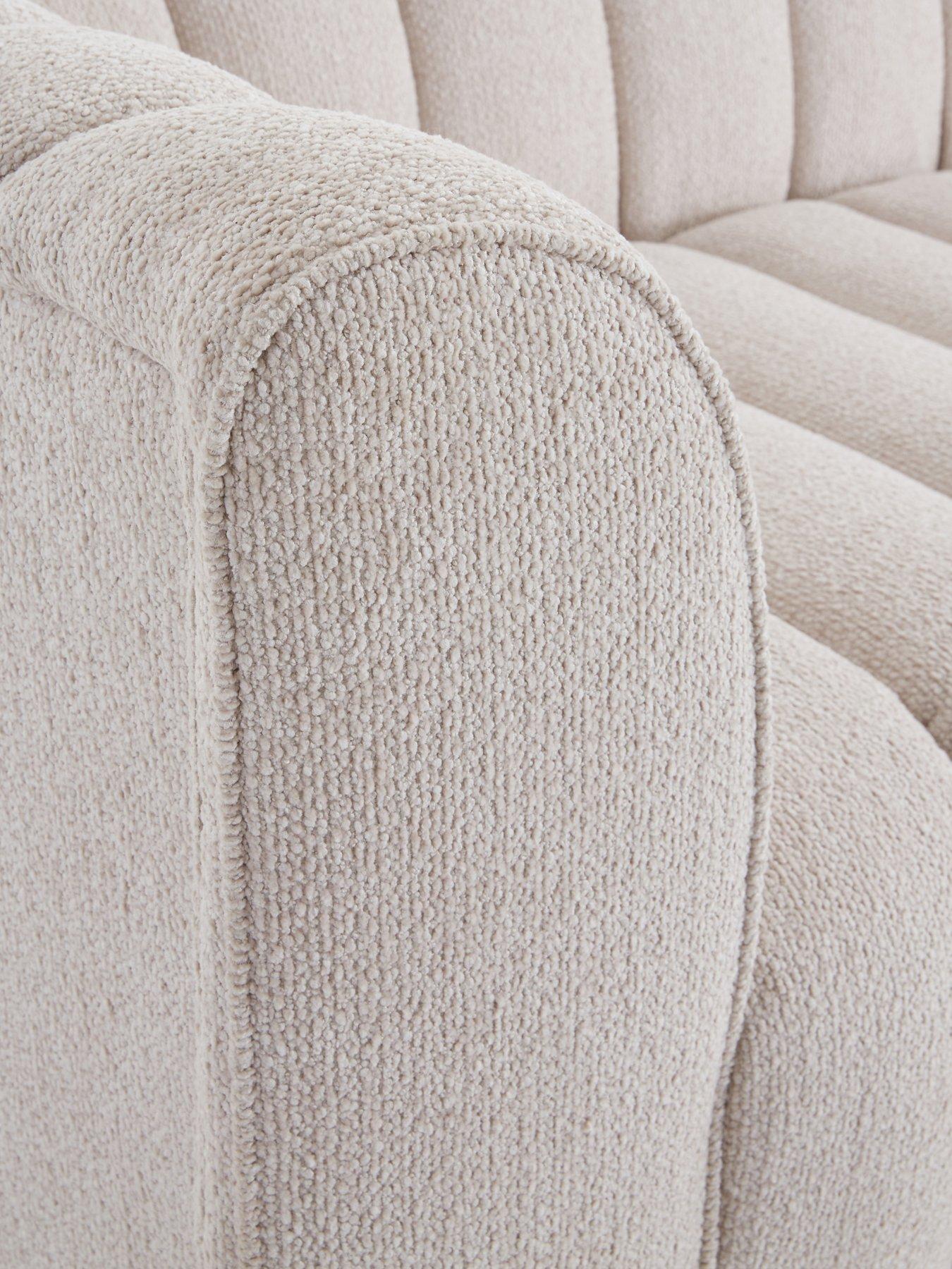 Image 5 of 7 of Michelle Keegan Home Mikah 3 Seater Fabric Sofa
