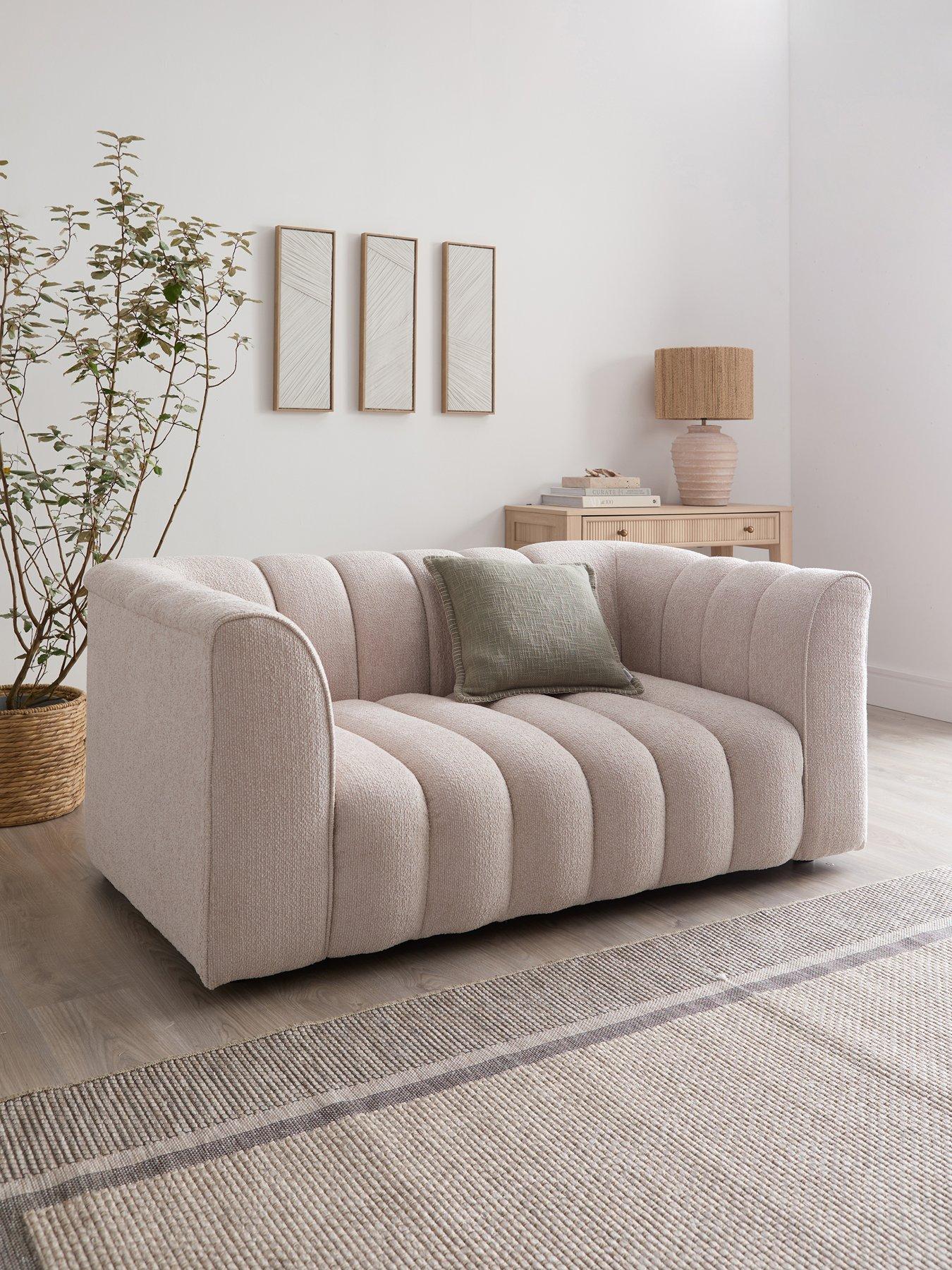 undefined Mikah 2 Seater Fabric Sofa