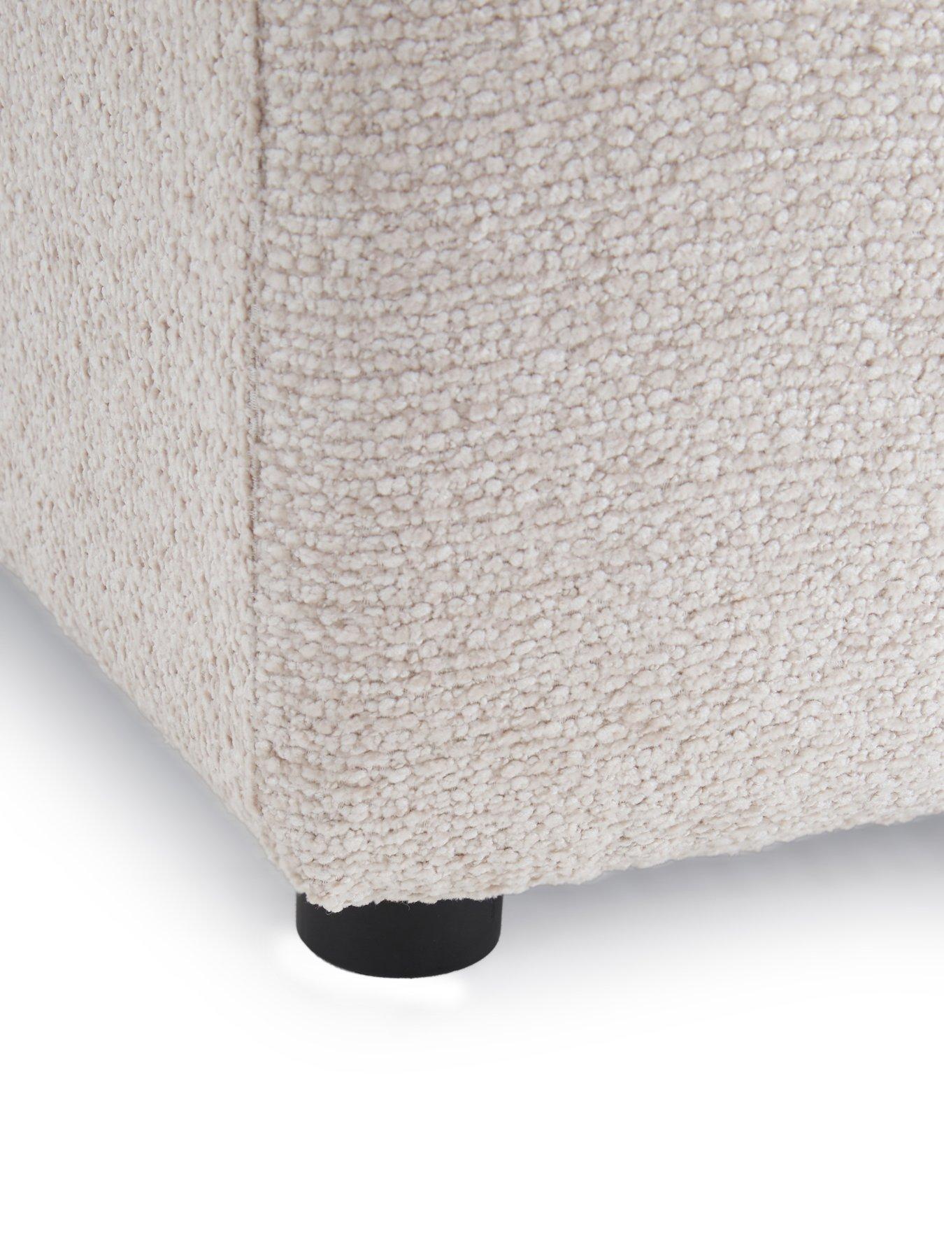 Image 7 of 7 of Michelle Keegan Home Mikah Fabric Footstool - FSC&reg; Certified