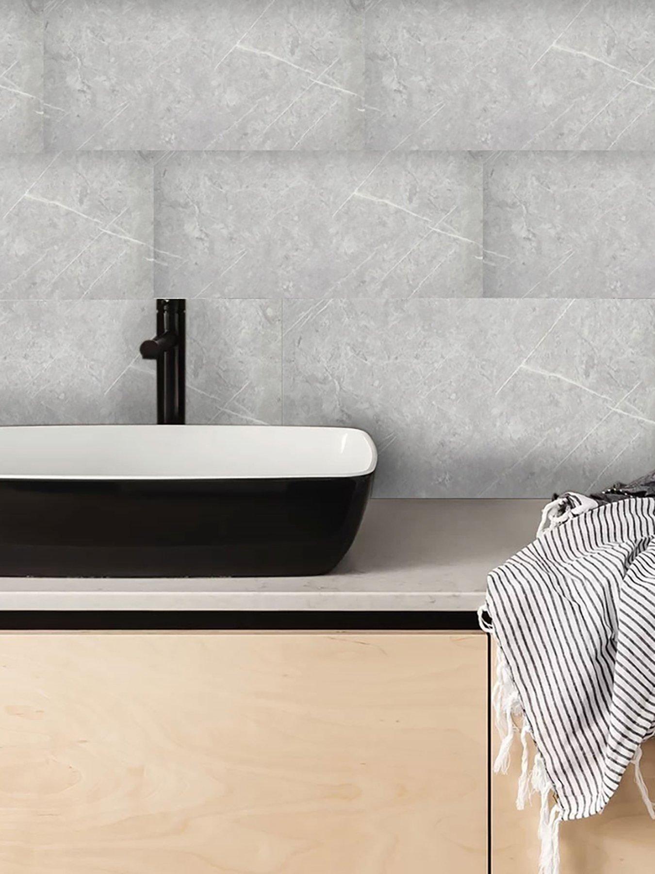 living-and-home-monet-gray-pvc-10-pack-self-adhesive-waterproof-easy-peel-and-stick-installation-marble-tile-stickers-60x30cm