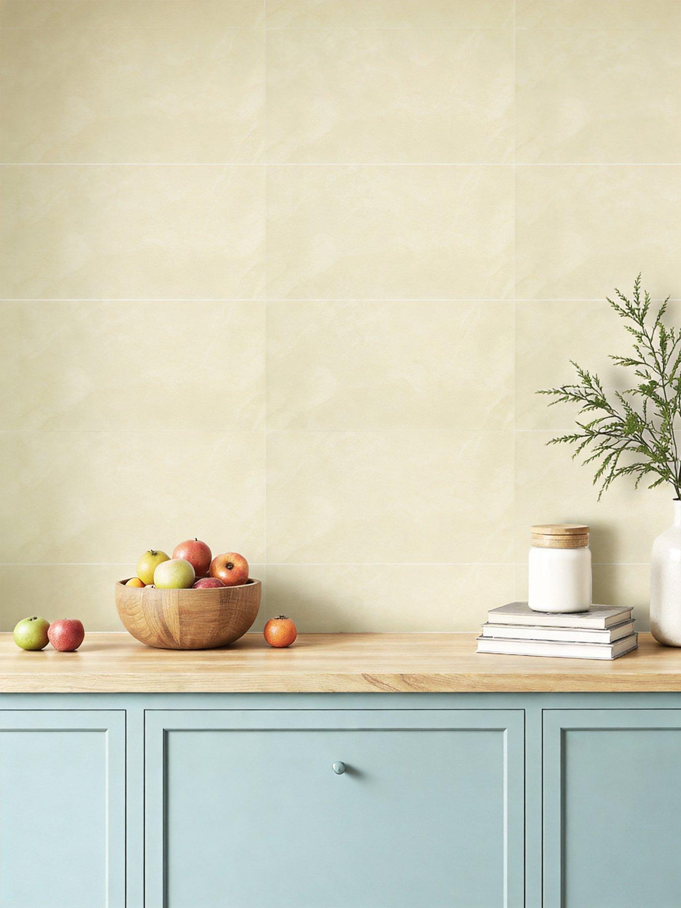 living-and-home-off-white-pvc-10-pack-self-adhesive-waterproof-easy-peel-and-stick-installation-marble-tile-stickers-60x30cm