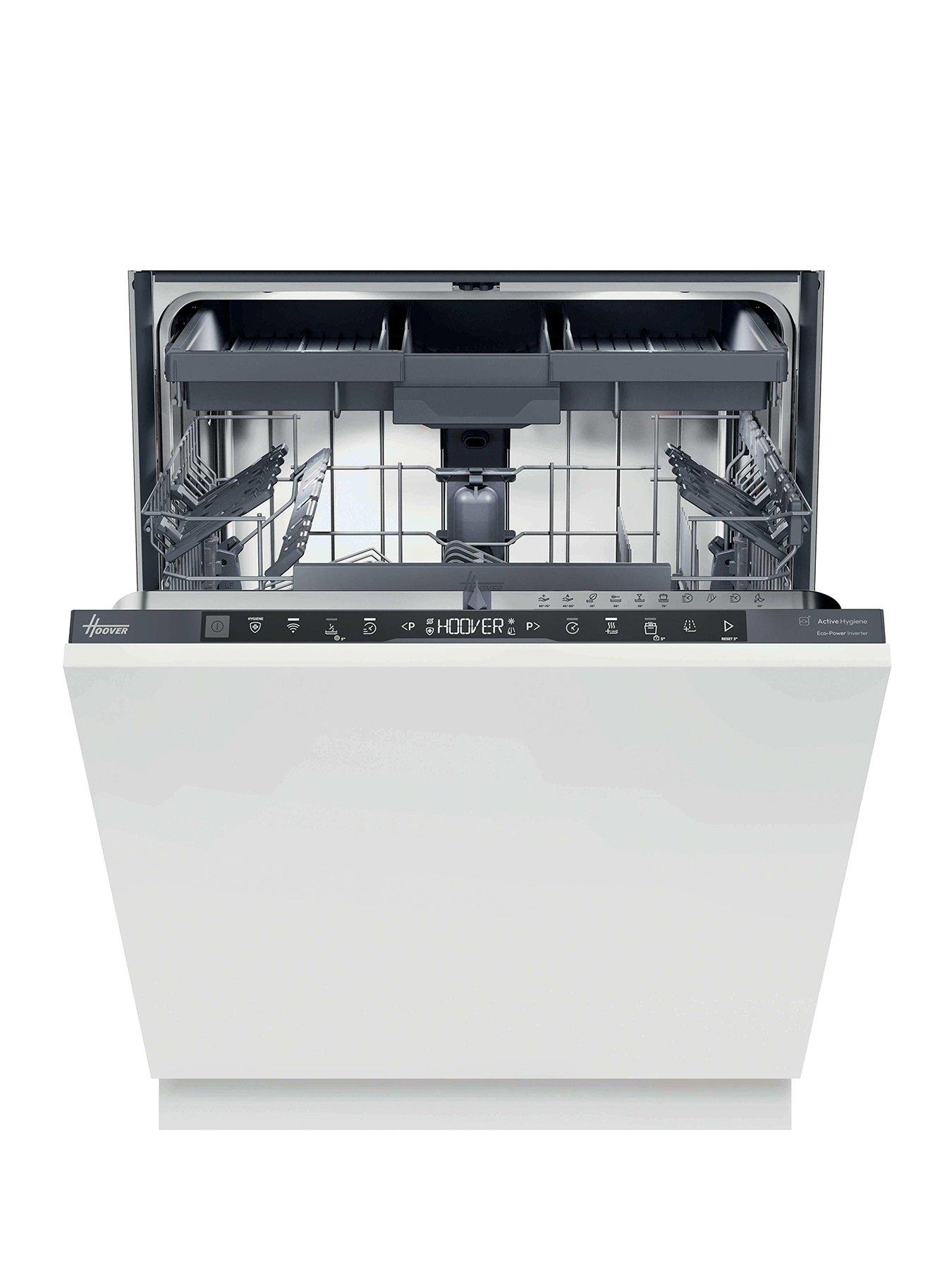 Hoover HI 4A4S3PSA-80 - Full Size Dishwasher, 14 Place Settings, A Rated - H-Dish 700