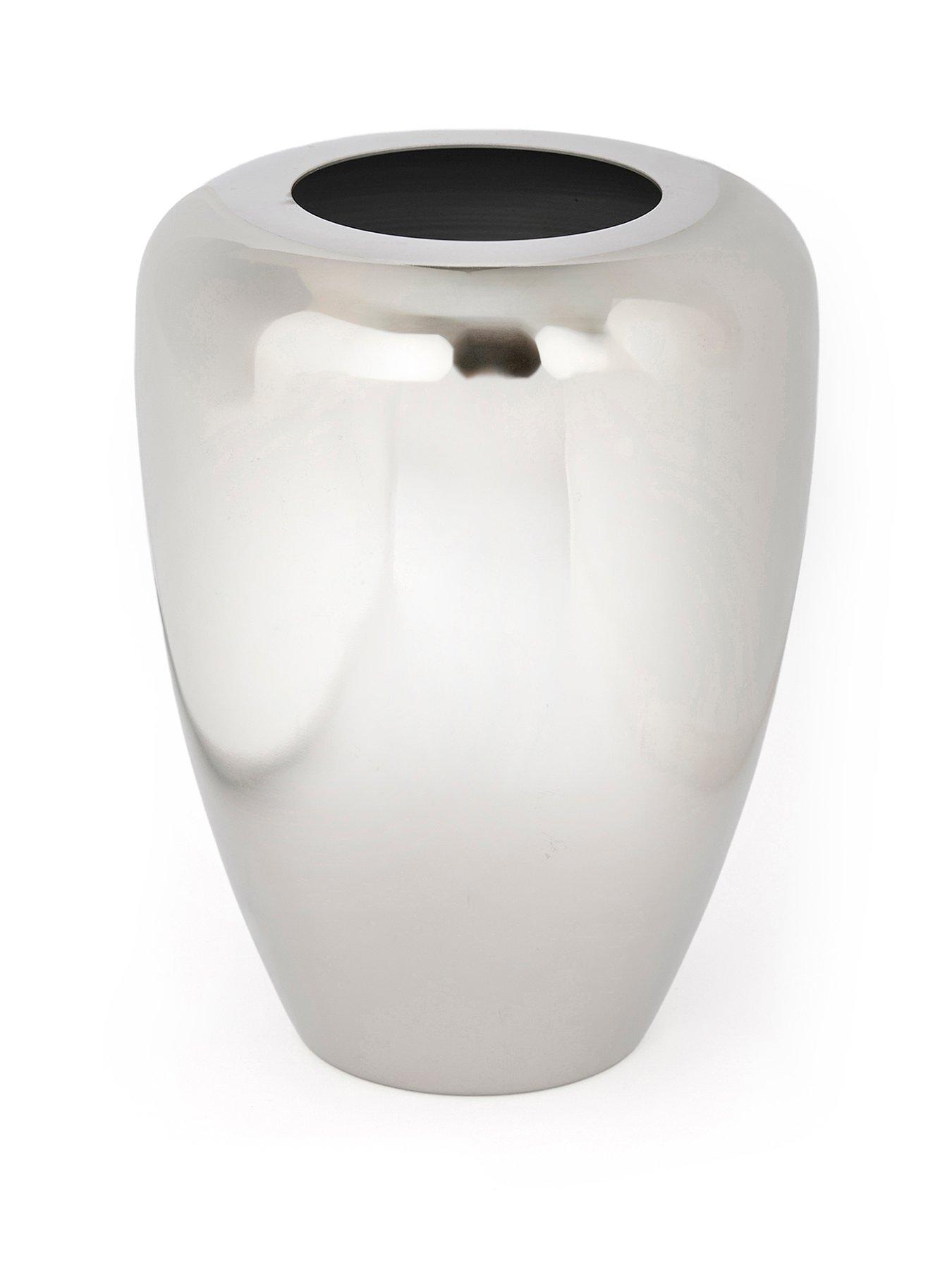 stillFront image of the-very-collection-nickel-vase-20cm