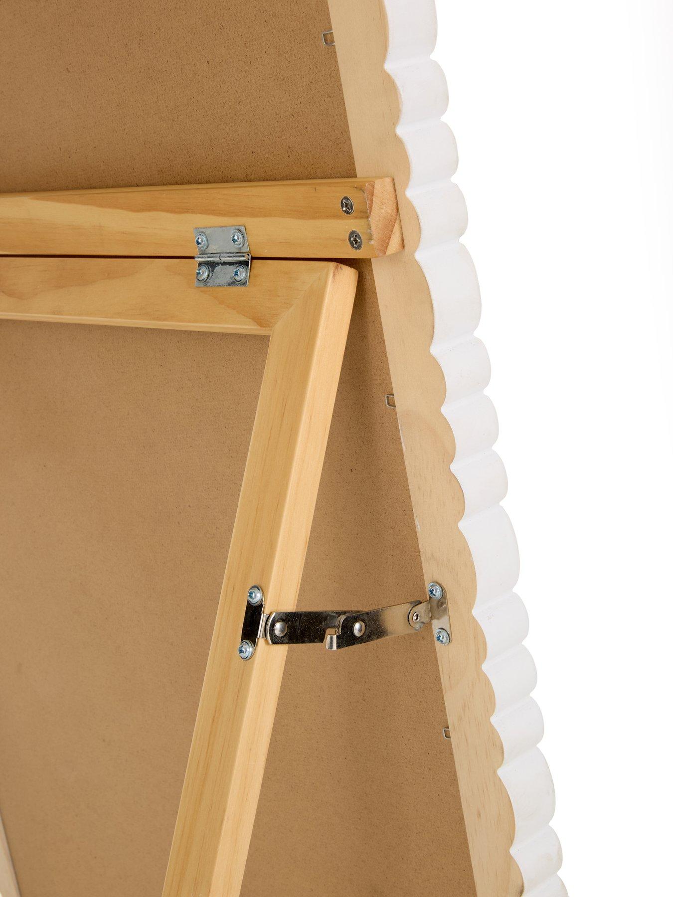  image of the-very-collection-pebble-effect-standing-mirror-50x150cm