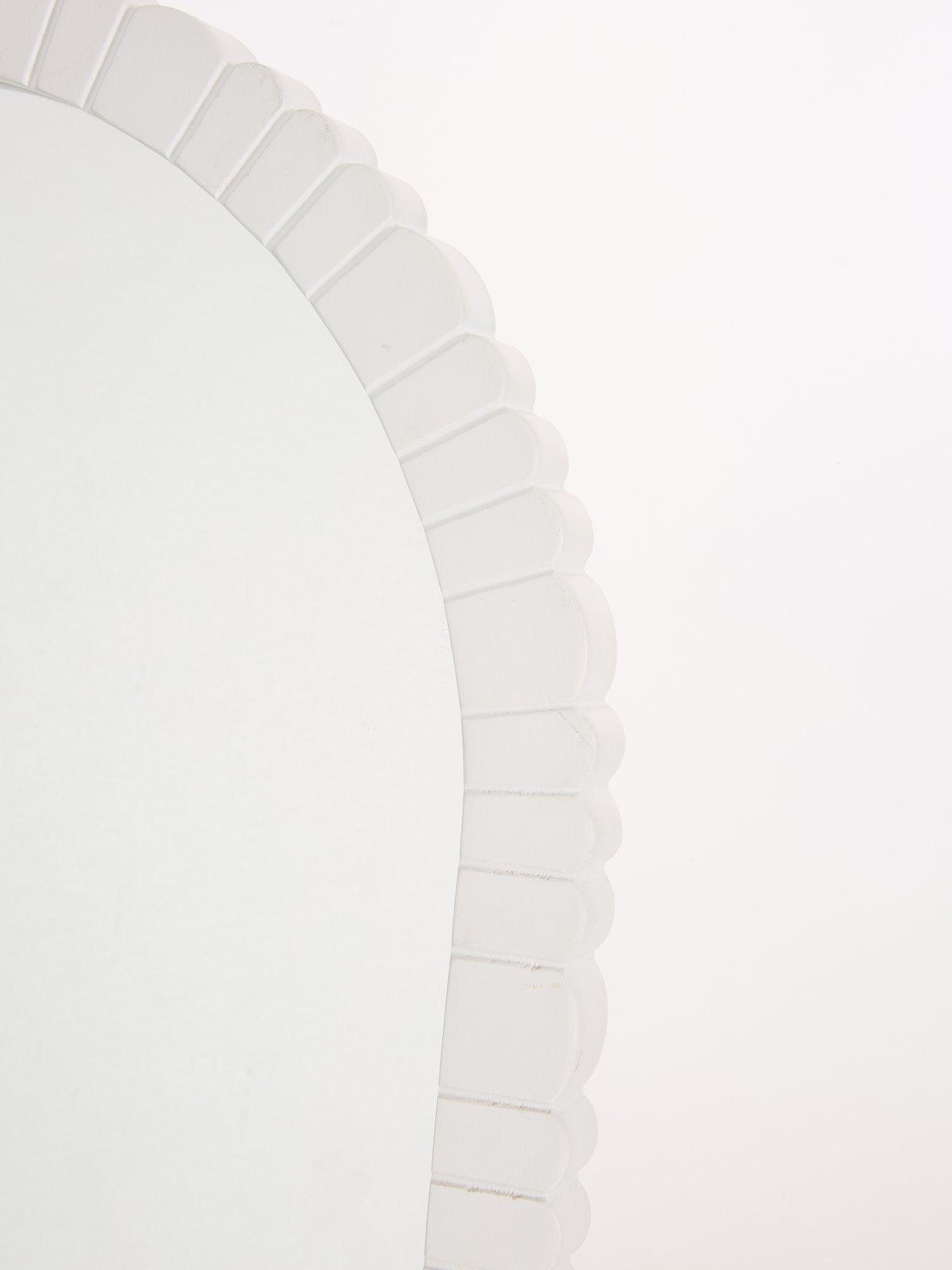  image of the-very-collection-pebble-effect-standing-mirror-50x150cm