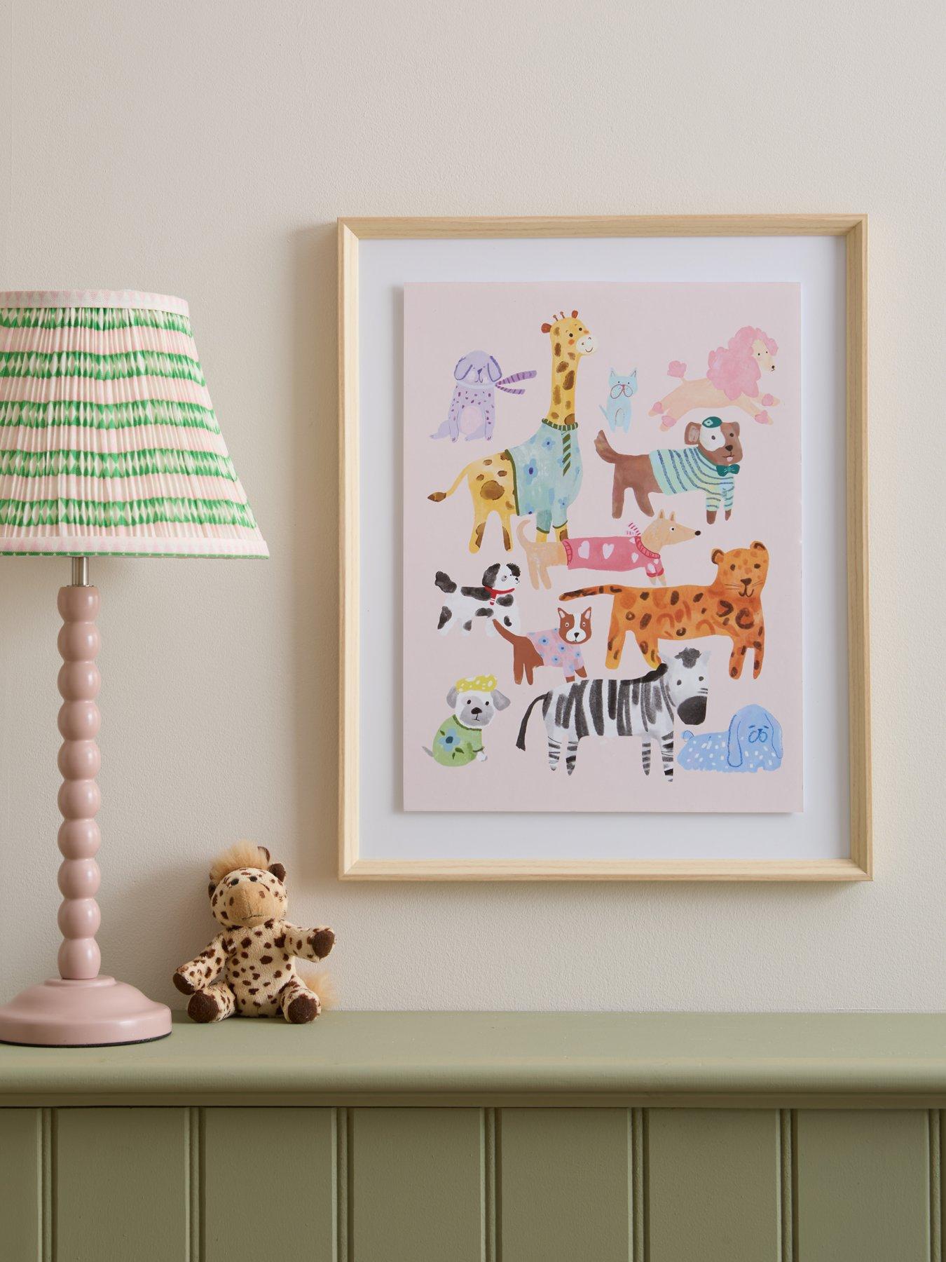 The Very Collection Kids Animal Wall Art - FSC® Certified