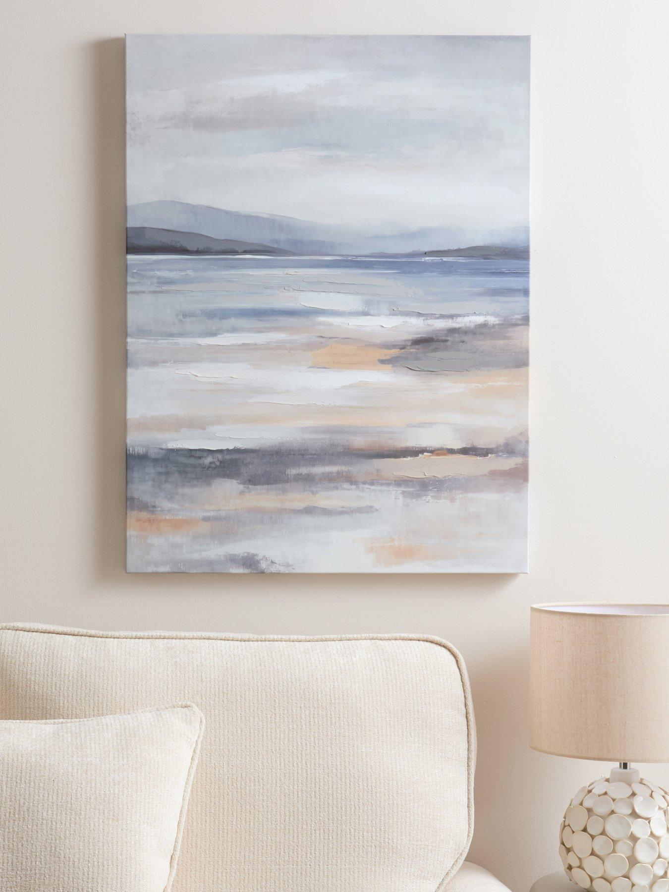 The Very Collection Abstract Coastal Canvas