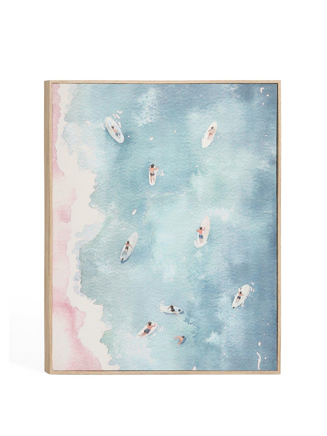 Image 2 of 6 of The Very Collection Surfer Canvas
