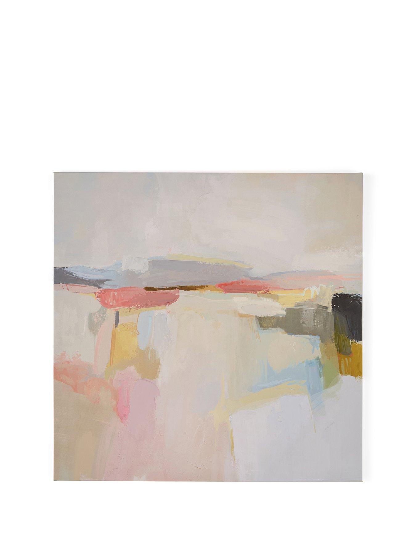 stillFront image of the-very-collection-blurred-pastel-abstract-canvas