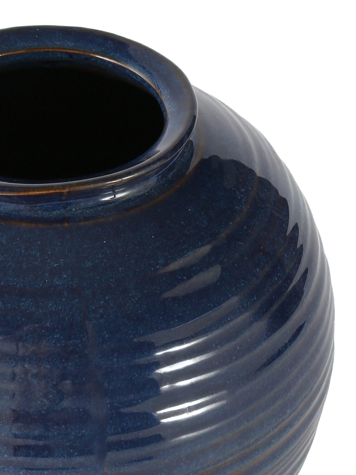  image of the-very-collection-lacquered-vase-blue