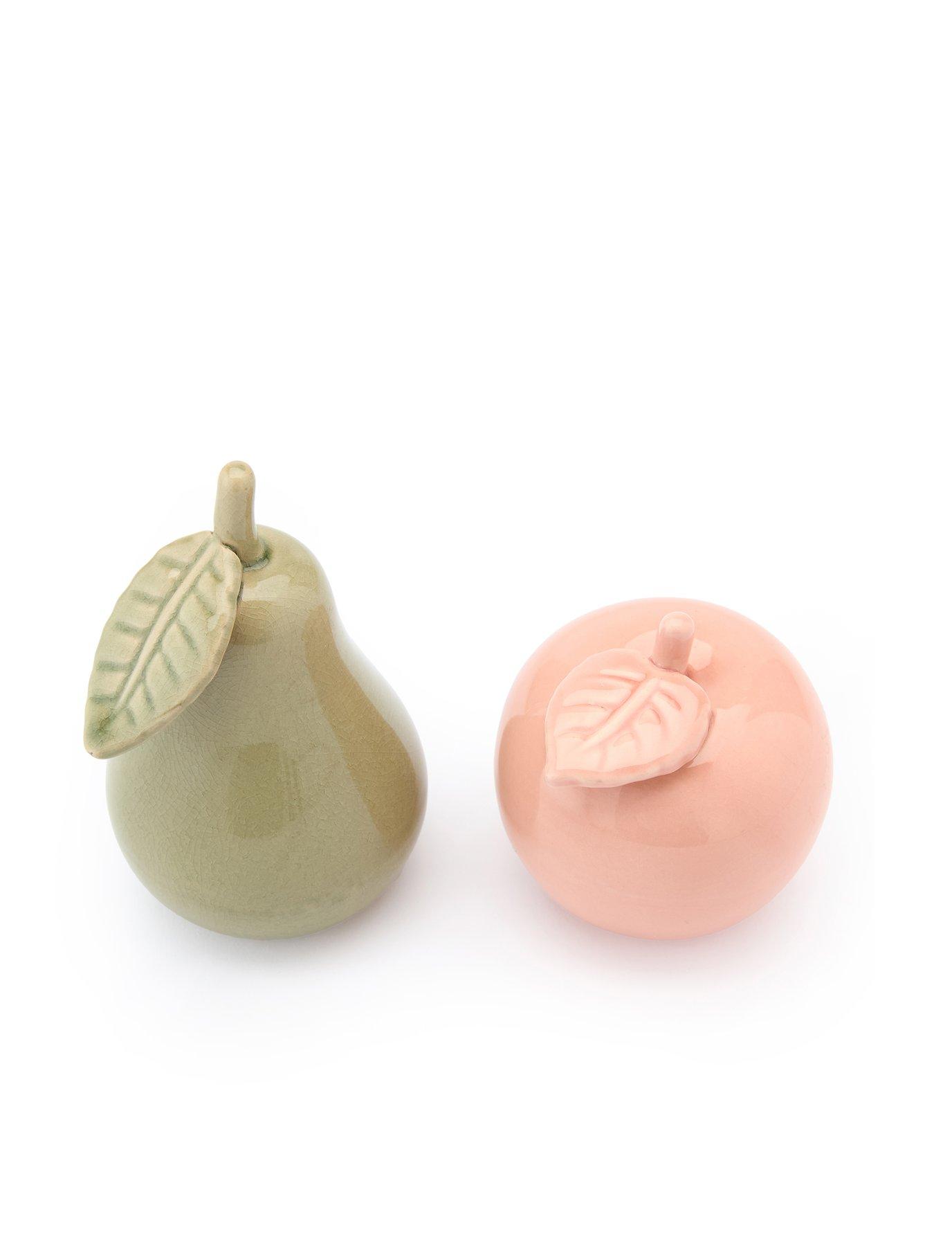  image of the-very-collection-apple-amp-pear-ornaments