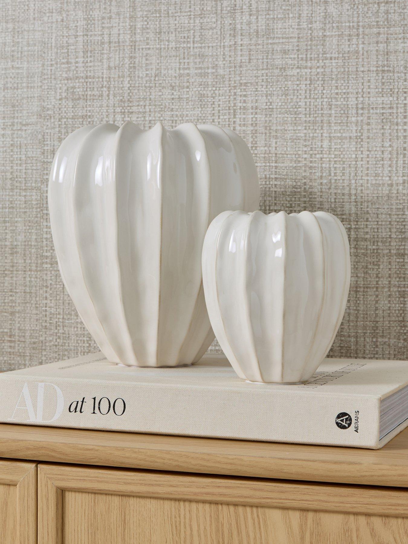 The Very Collection Elemental Organic Set Of 2 Vases