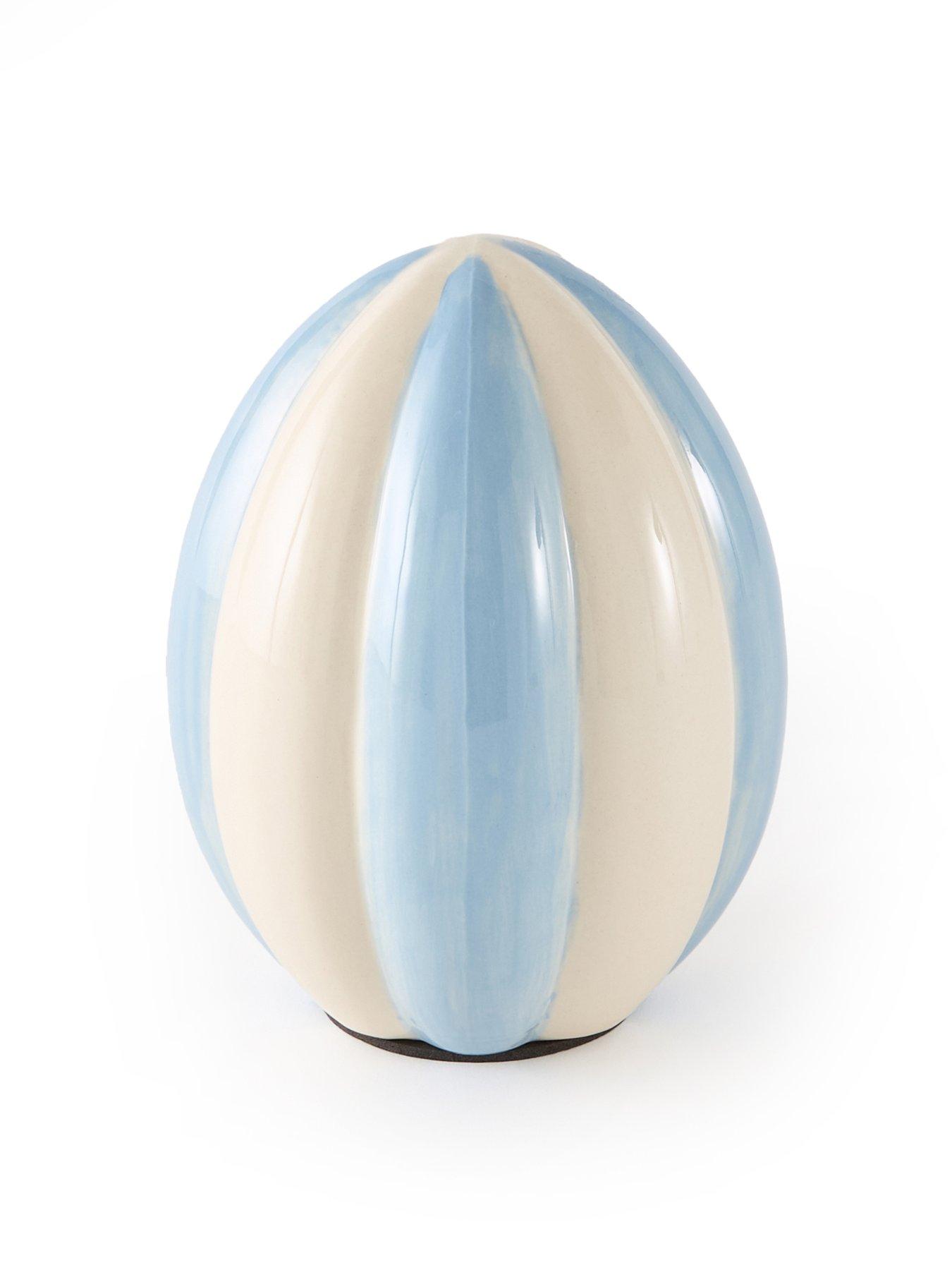 Image 3 of 6 of The Very Collection Set Of 2 Ceramic Bevelled Easter Eggs