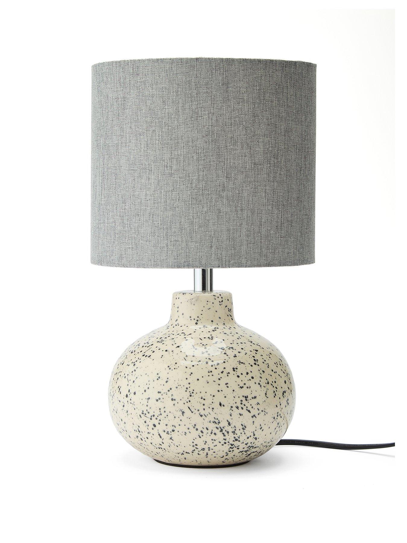  image of the-very-collection-reactive-speckle-table-lamp-cream