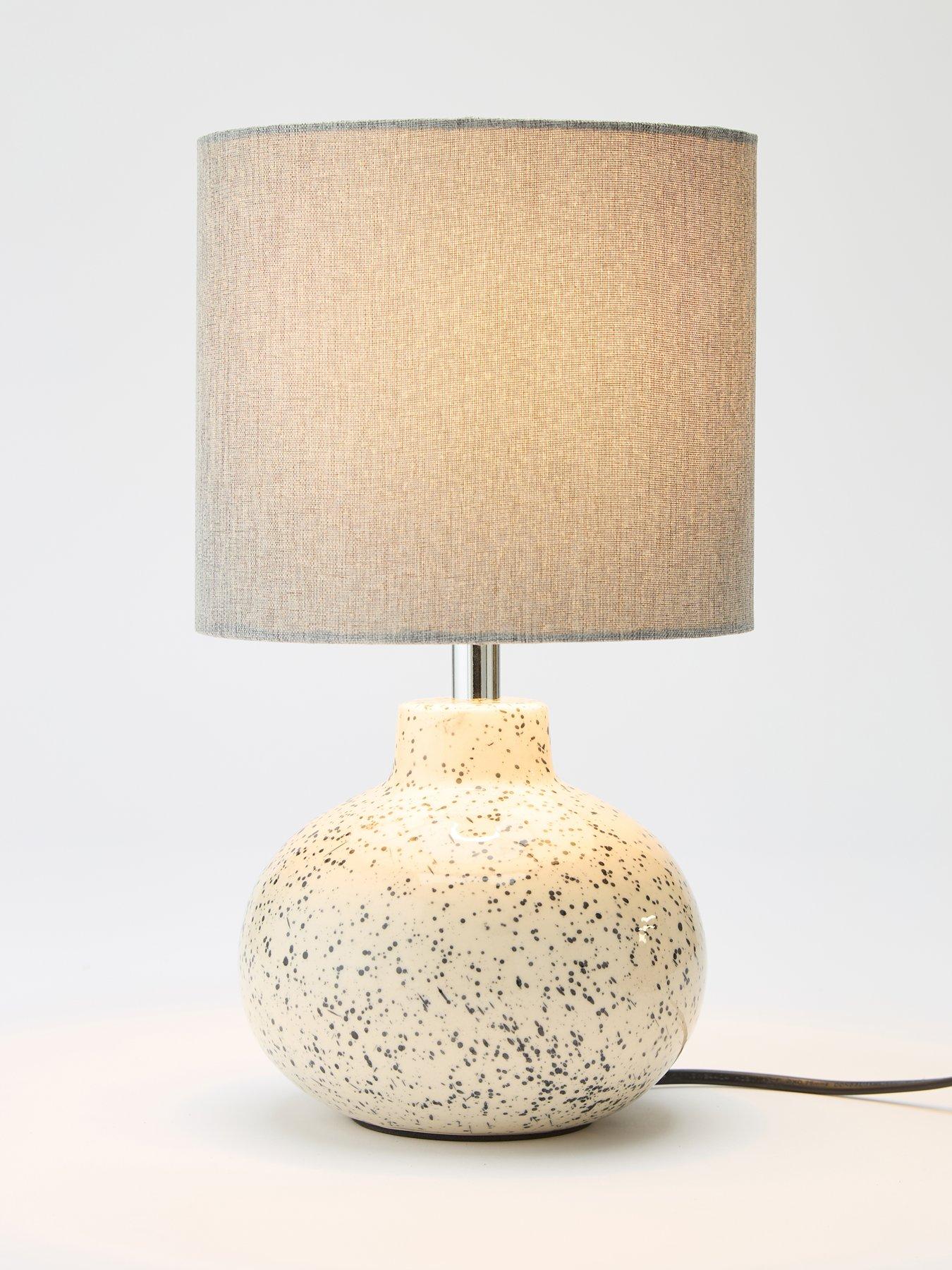  image of the-very-collection-reactive-speckle-table-lamp-cream